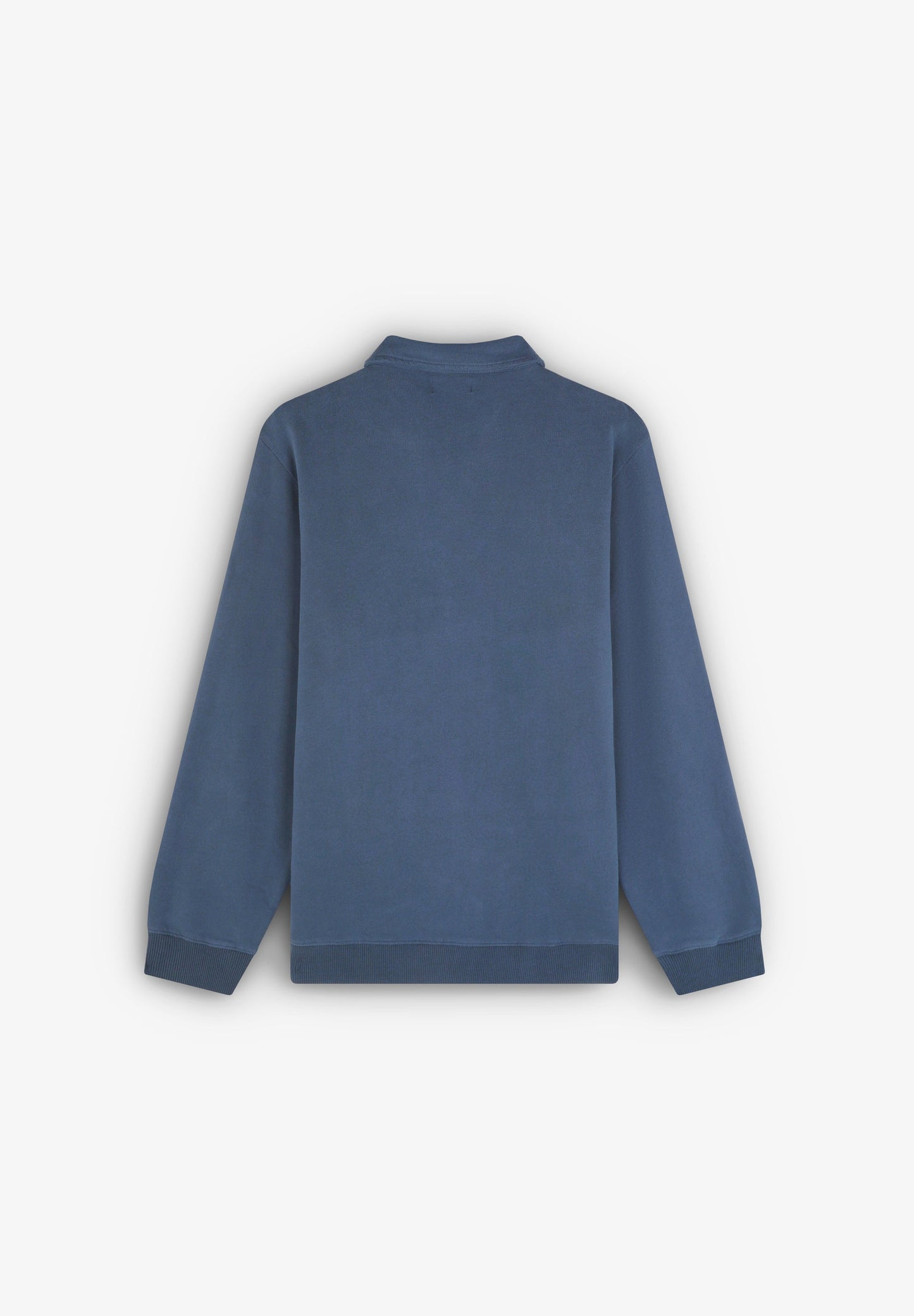 BUTTON NECK SWEATSHIRT