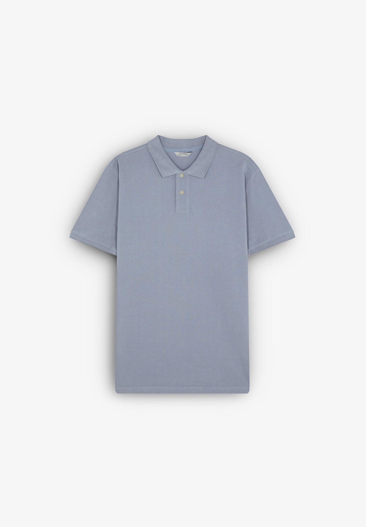 BASIC POLO SHIRT WITH SKULL DETAIL