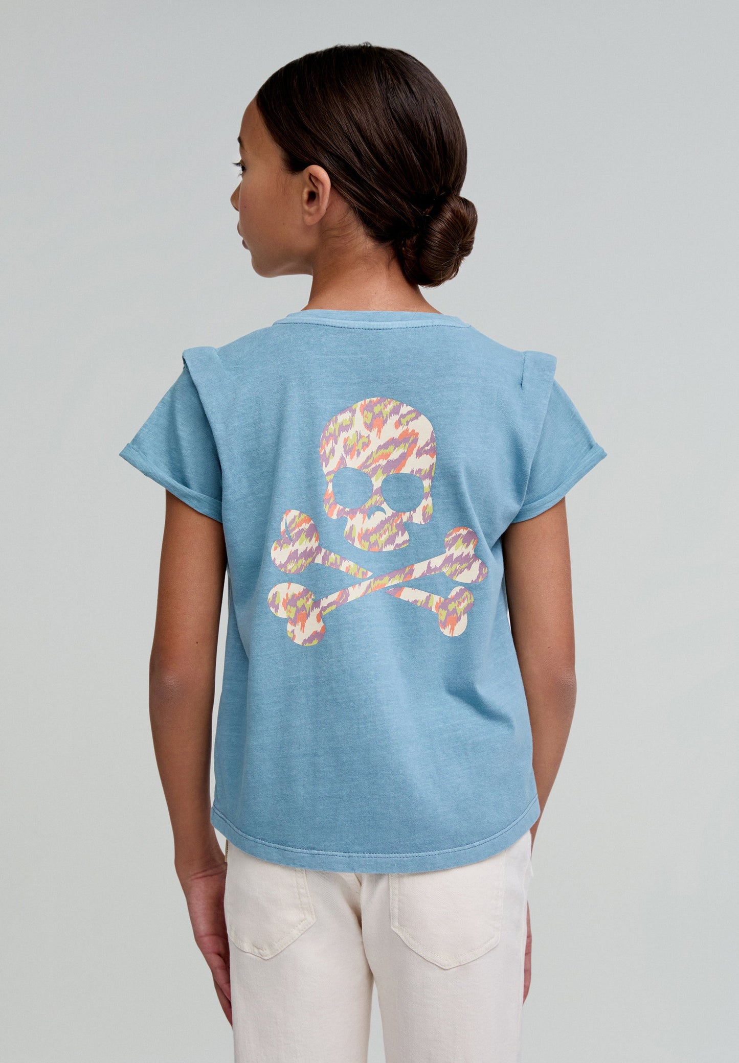 ANIMAL SKULL TEE GIRLS