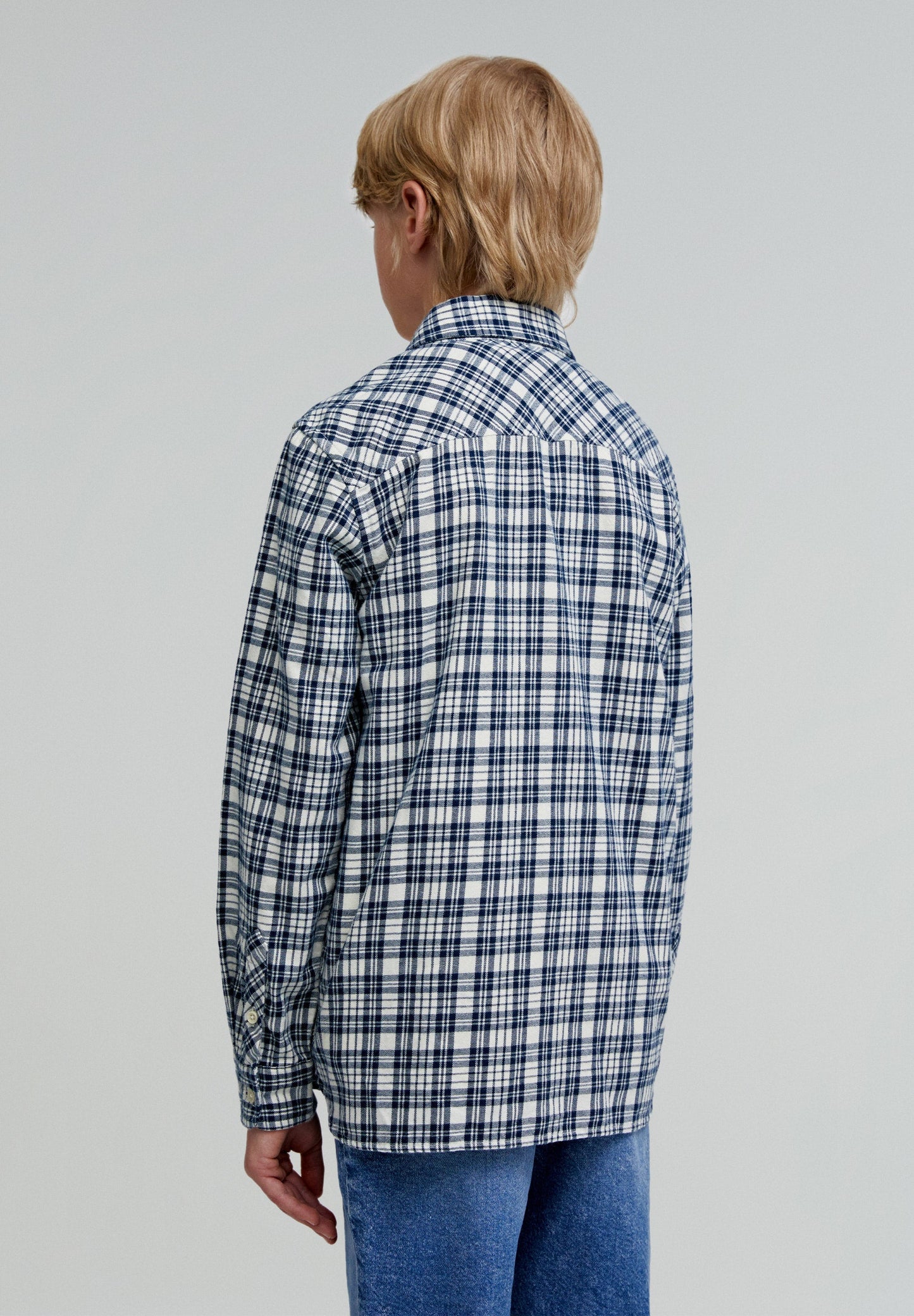 CHECKED FLANNEL SHIRT