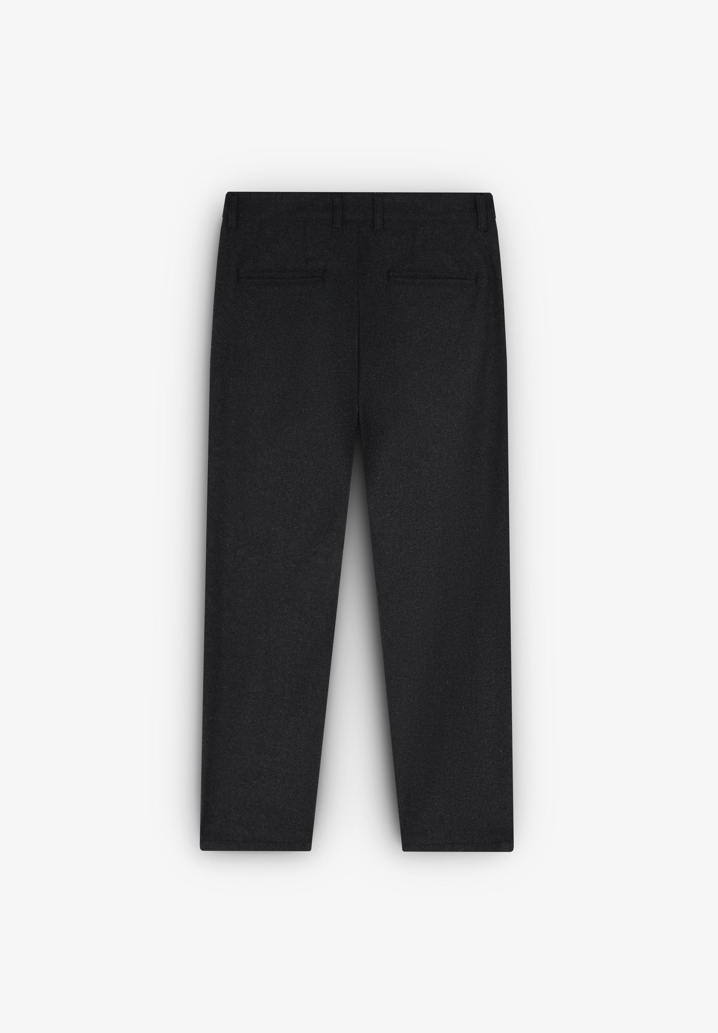 DARTED WOOL TROUSERS