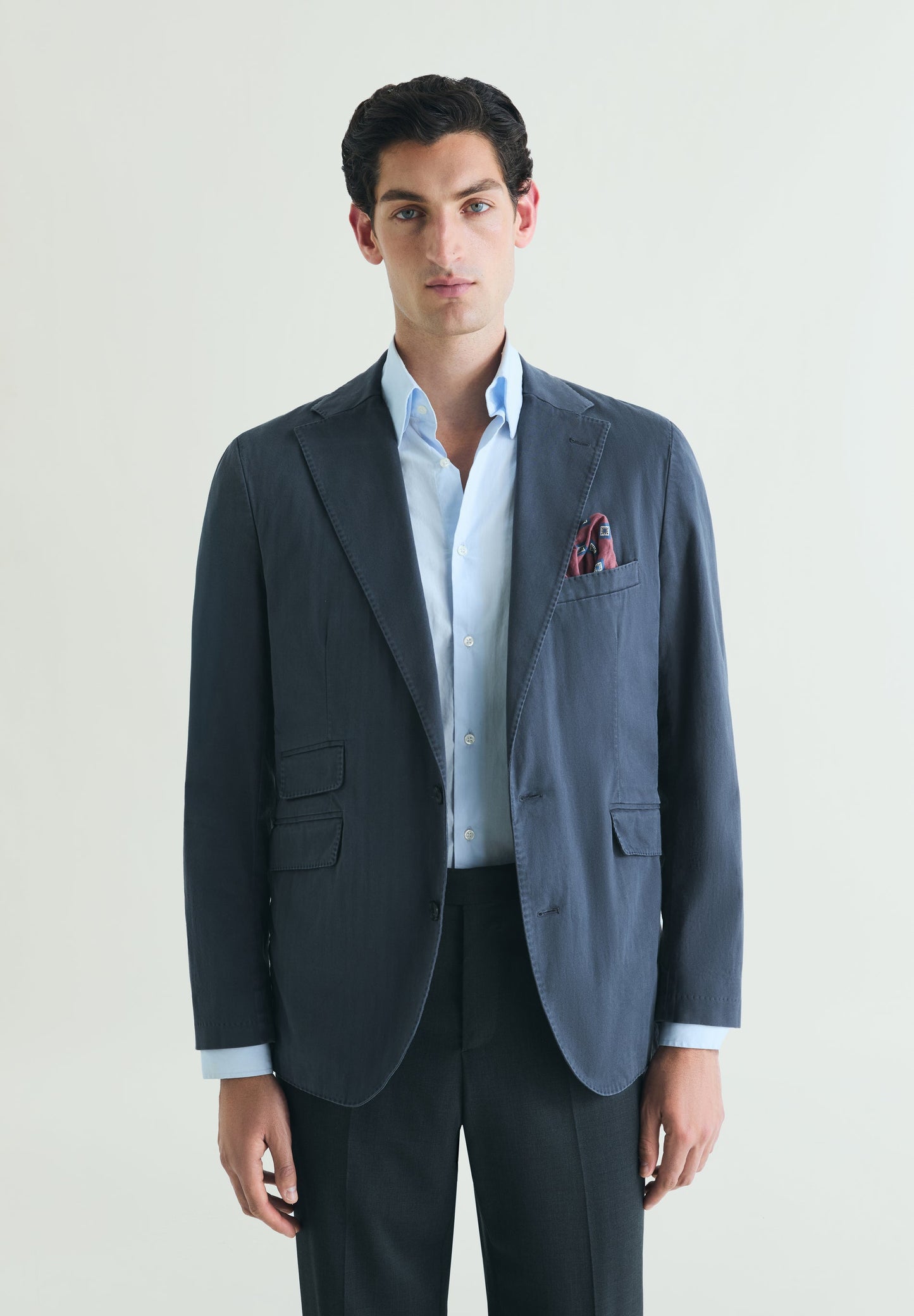 COTTON BLEND BLAZER