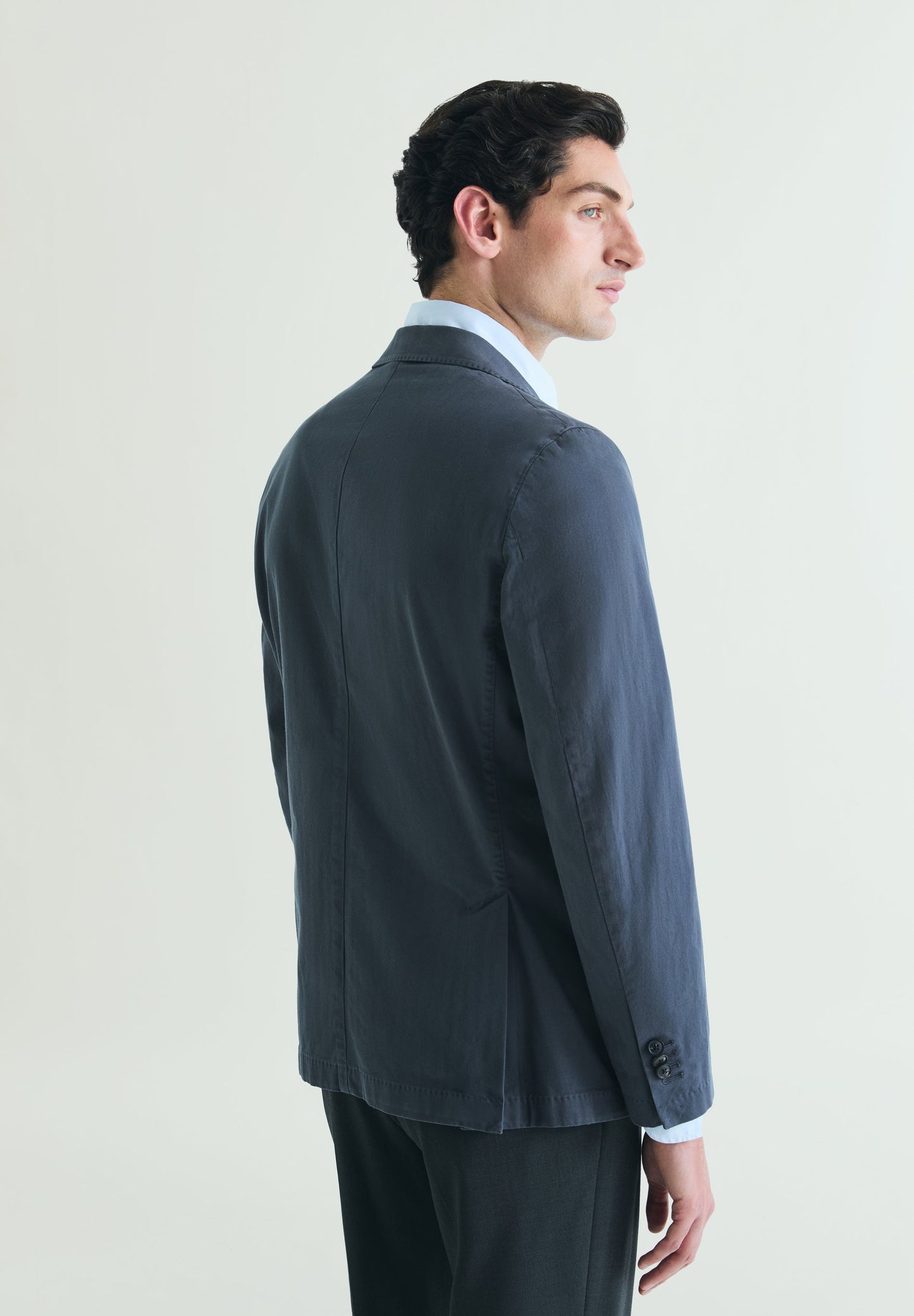 COTTON BLEND BLAZER