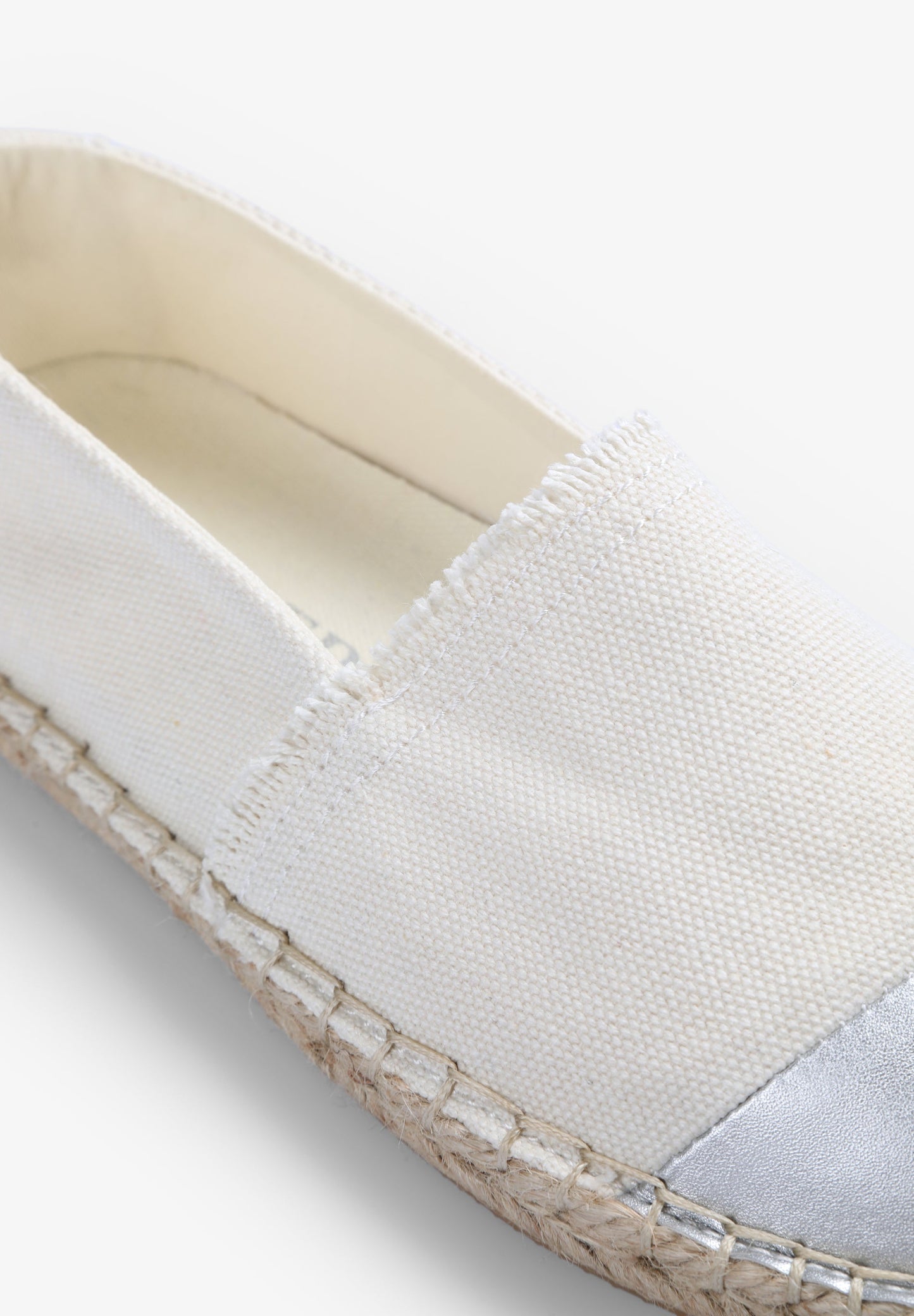 METALLIC ESPADRILLES