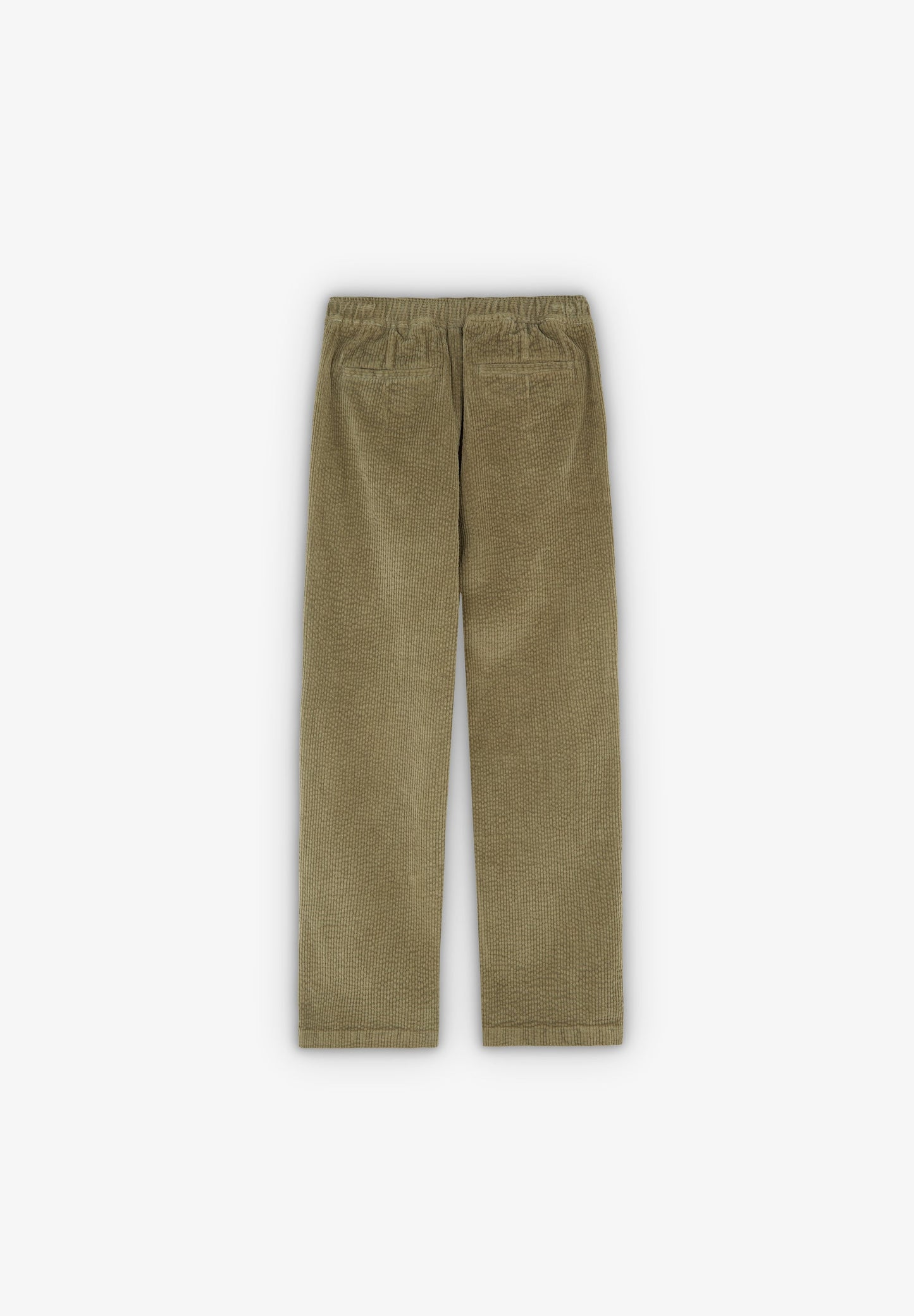 CORDUROY TROUSERS WITH ELASTICATED WAIST