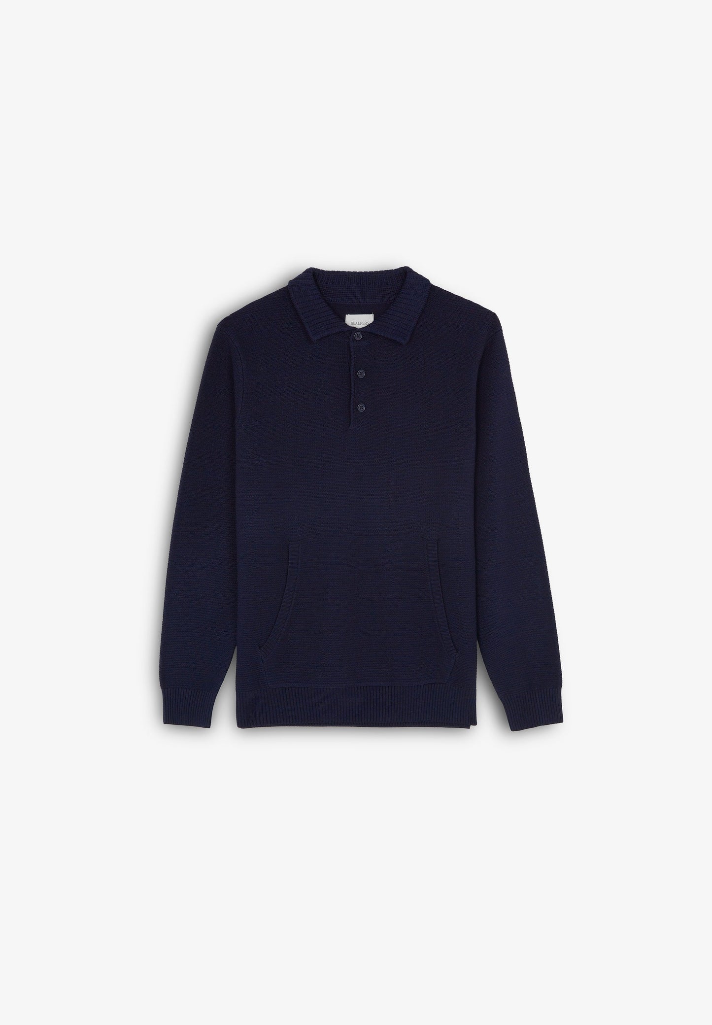 POLO SHIRT-STYLE SWEATER