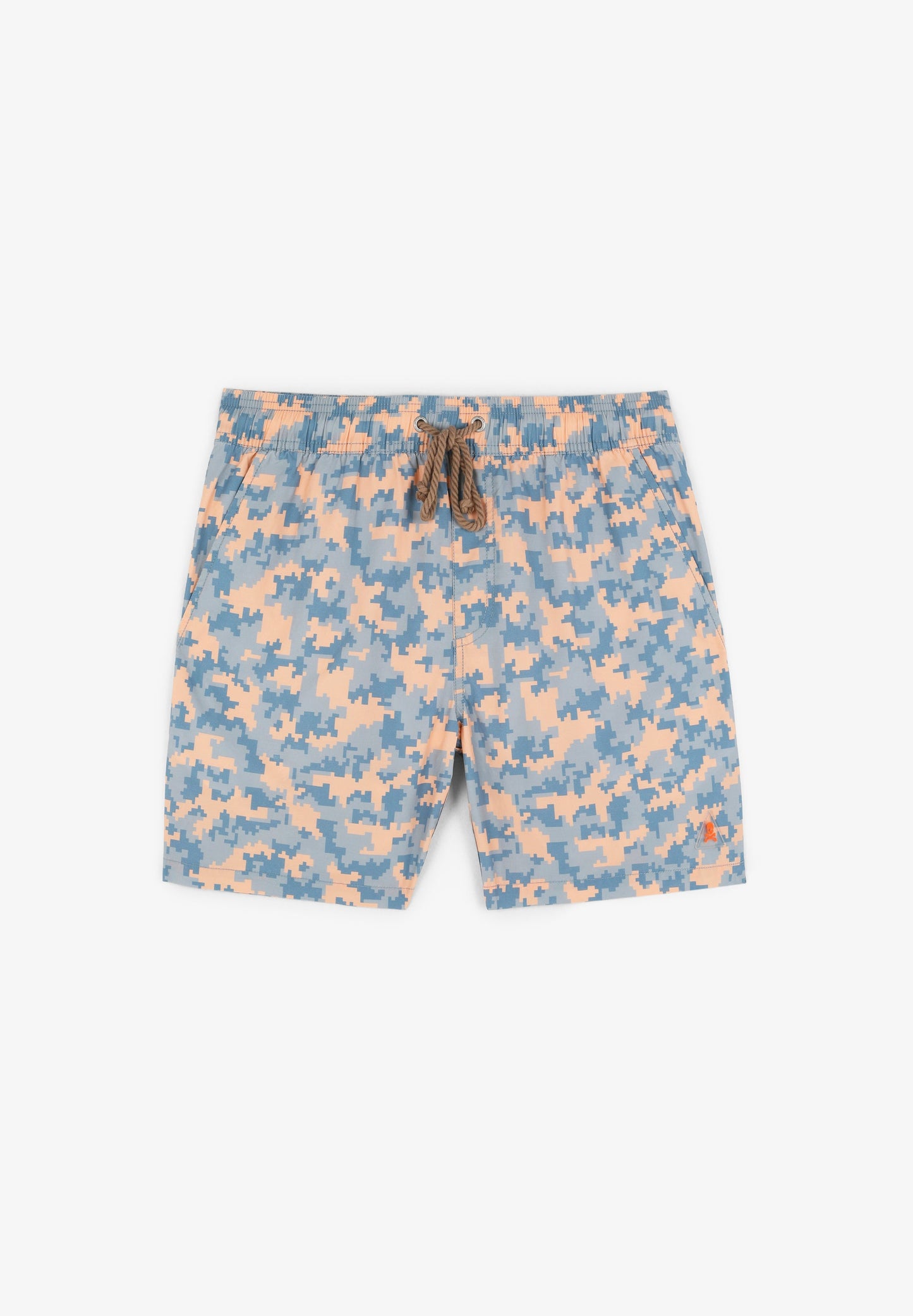 CAMOUFLAGE PRINT SWIMMING TRUNKS