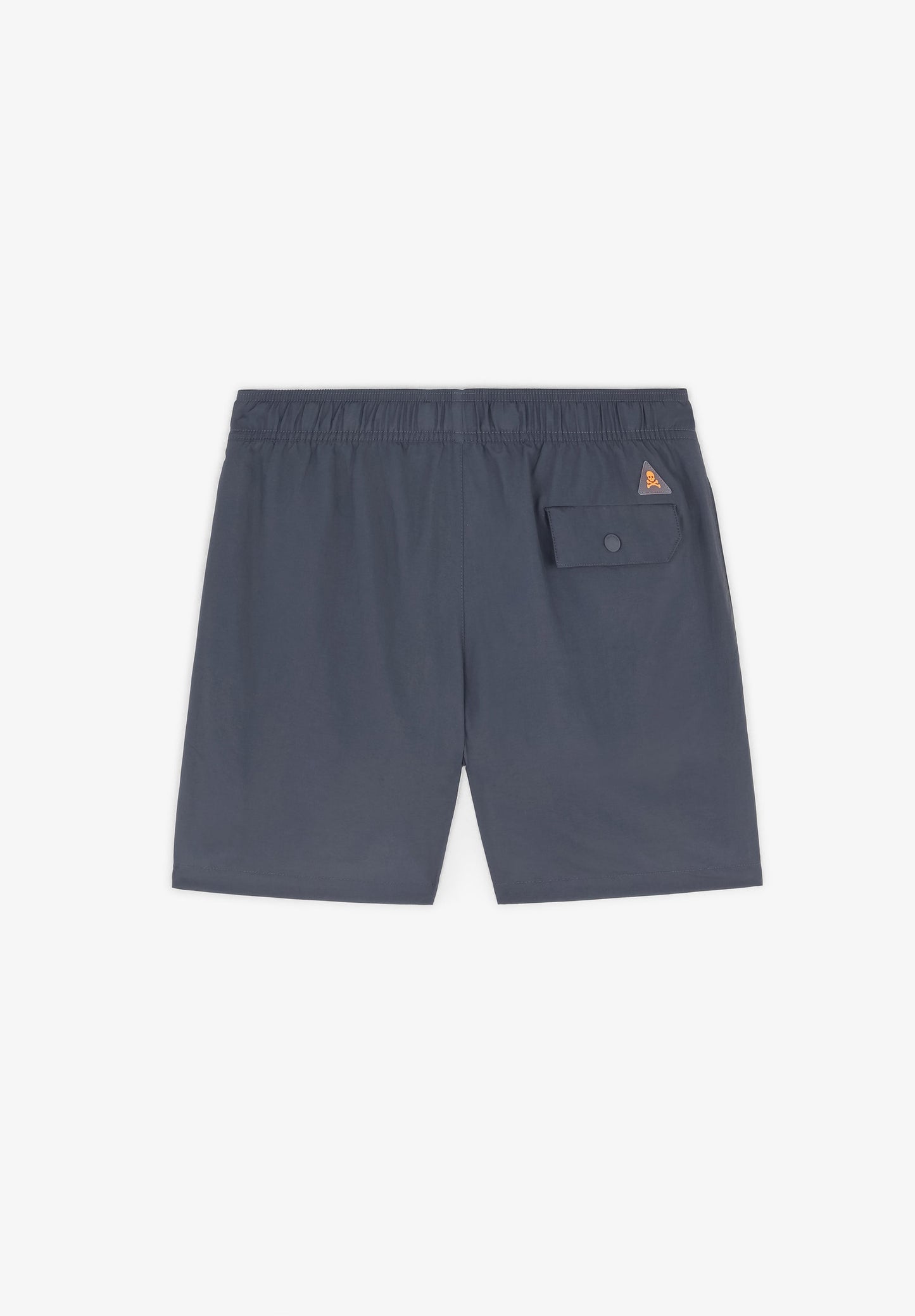 SWIMMING TRUNKS WITH STRAP FASTENING