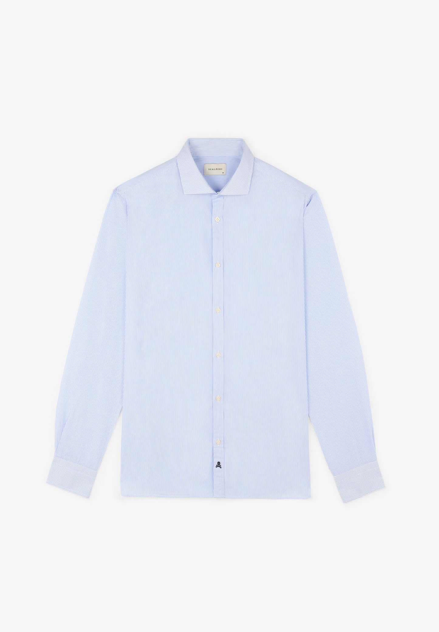 PIN STRIPE SLIM-FIT SHIRT