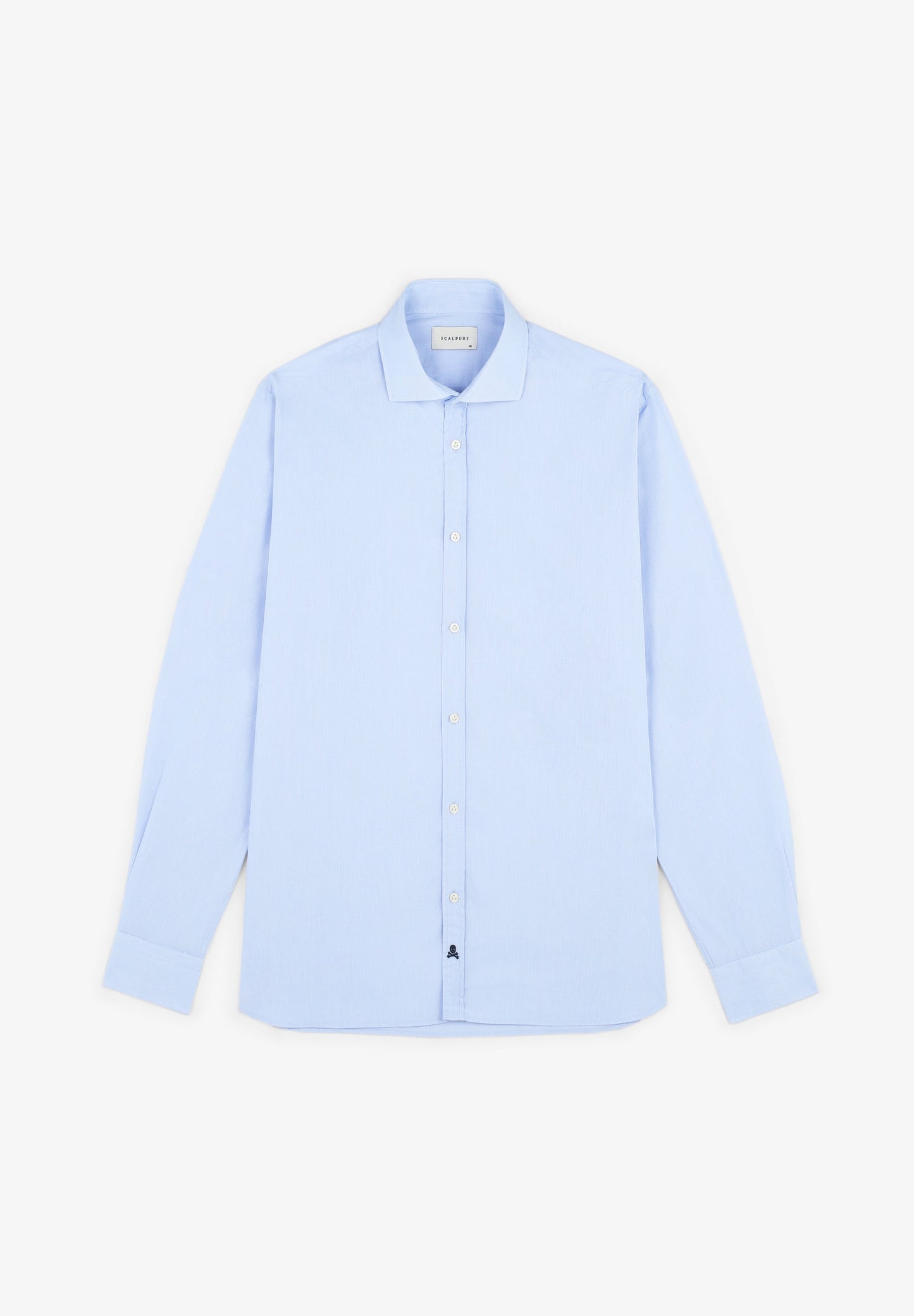 PIN STRIPE SLIM-FIT SHIRT