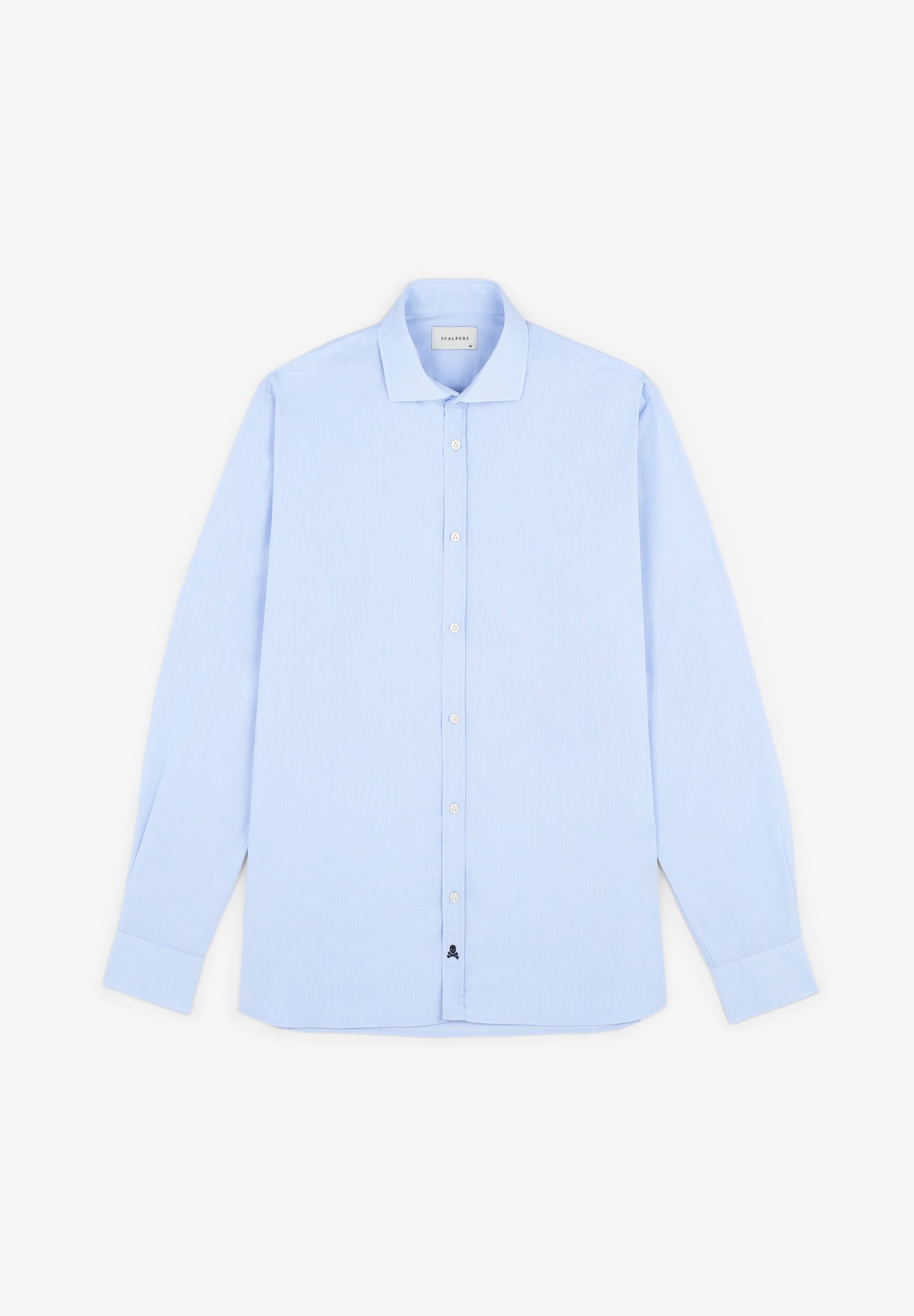 PIN STRIPE SLIM-FIT SHIRT