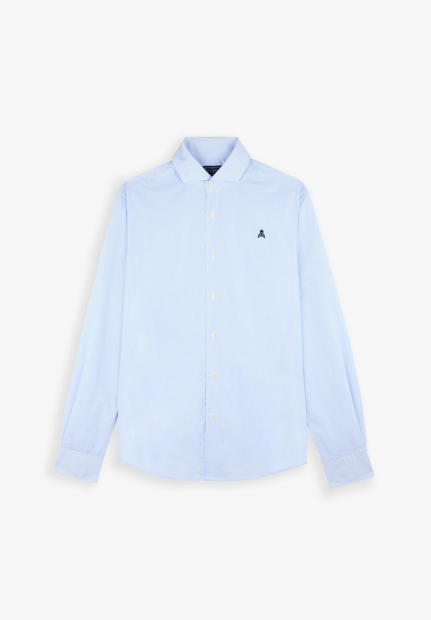 CONTRAST SKULL SHIRT