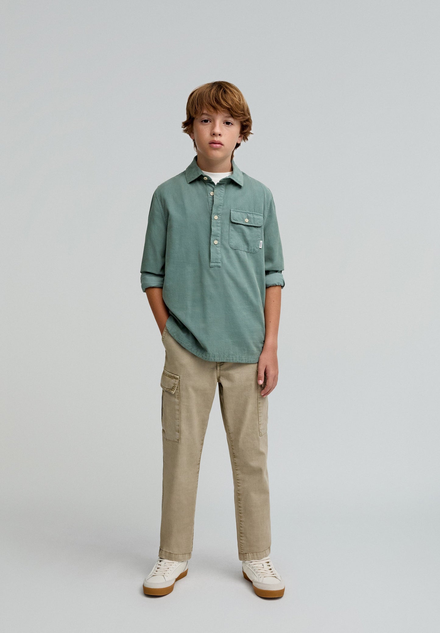 POLERA CORD SHIRT KIDS