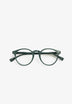 ROUND ACETATE LOGO GLASSES