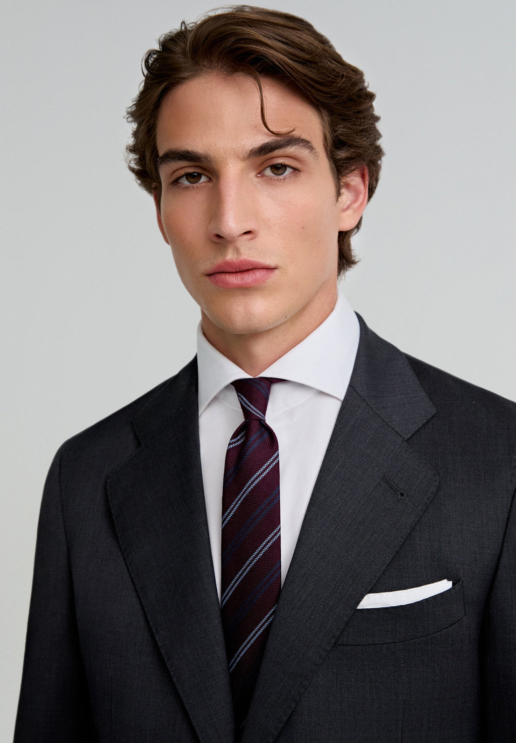 TRAJE GRIS LANA - Scalpers