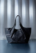 AGED METALLIC TOTE BAG