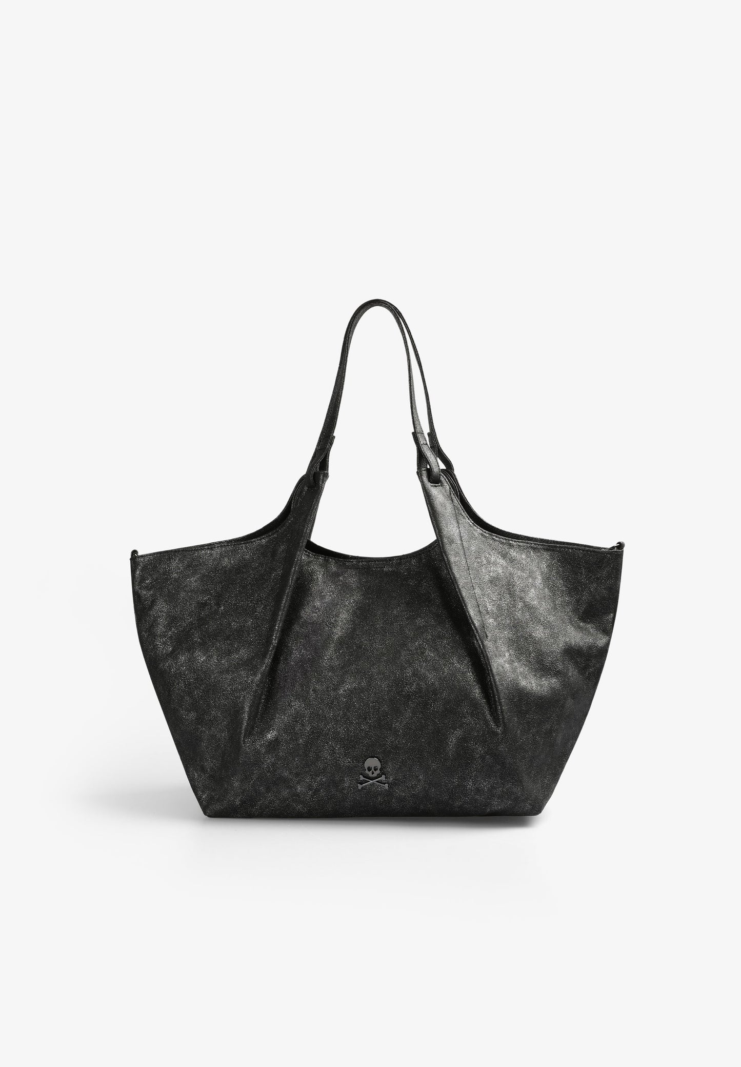 AGED METALLIC TOTE BAG