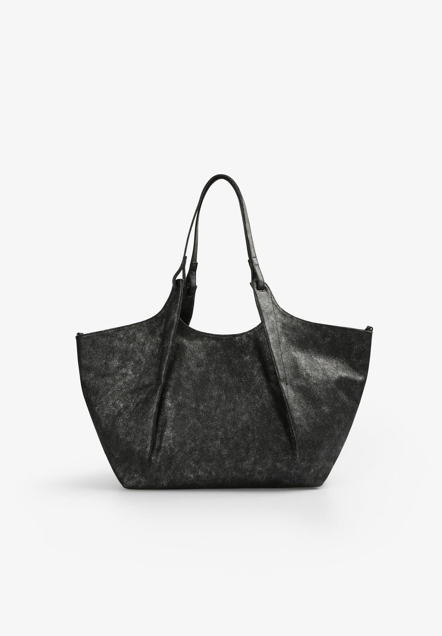 AGED METALLIC TOTE BAG