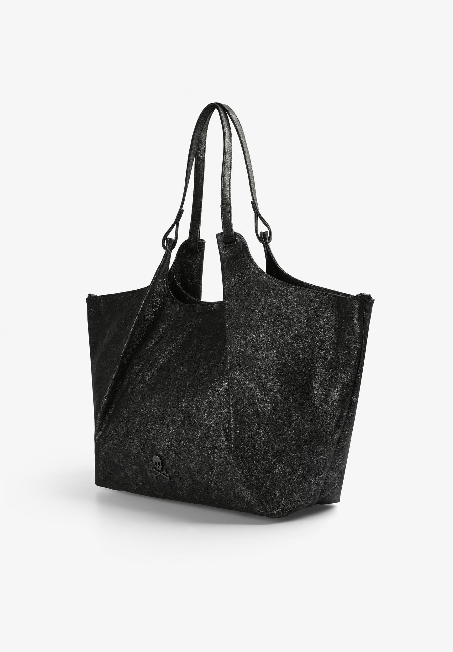 AGED METALLIC TOTE BAG