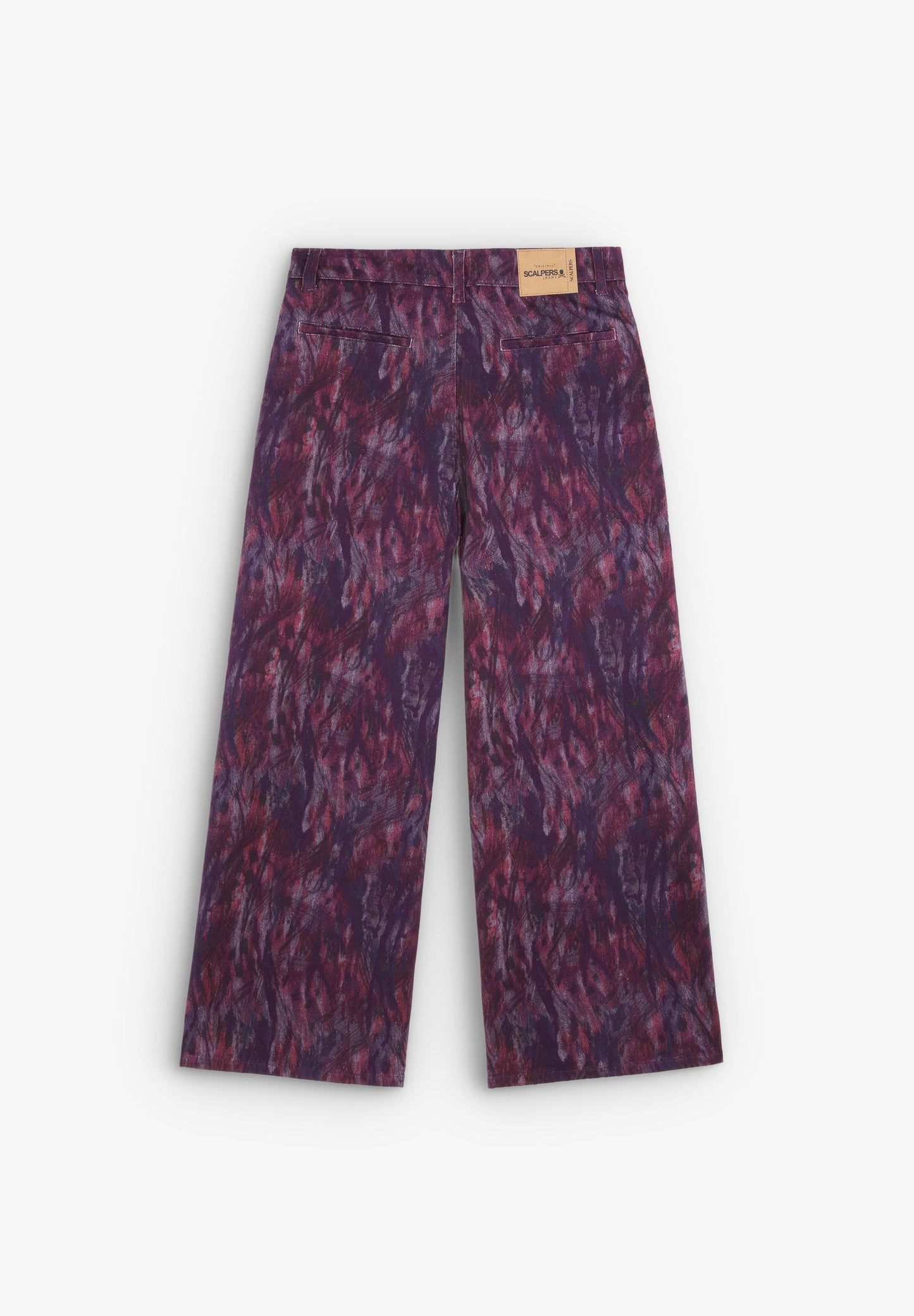 CHINO WIDE PRINT PANT