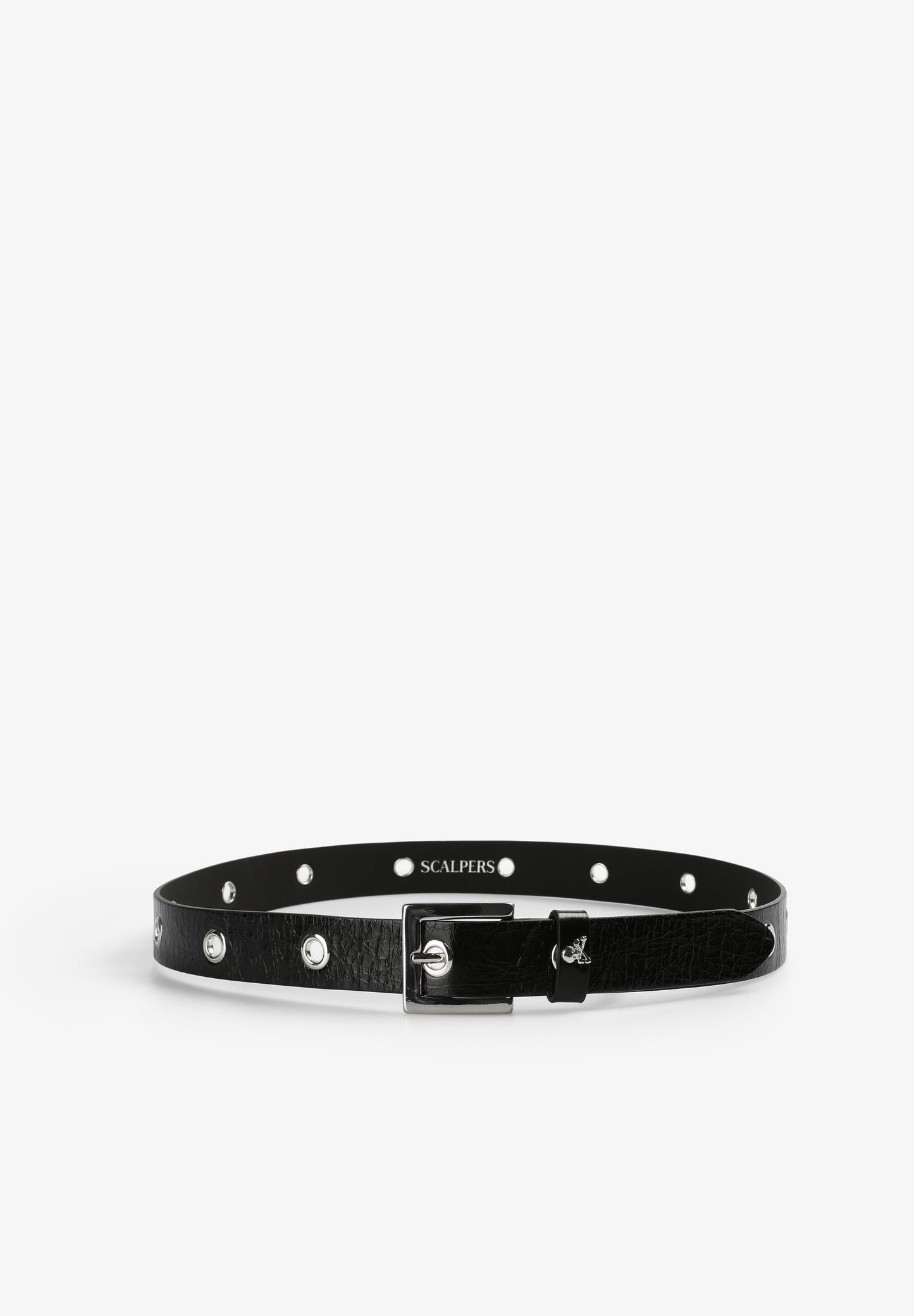 LEATHER BELT WITH EYELETS