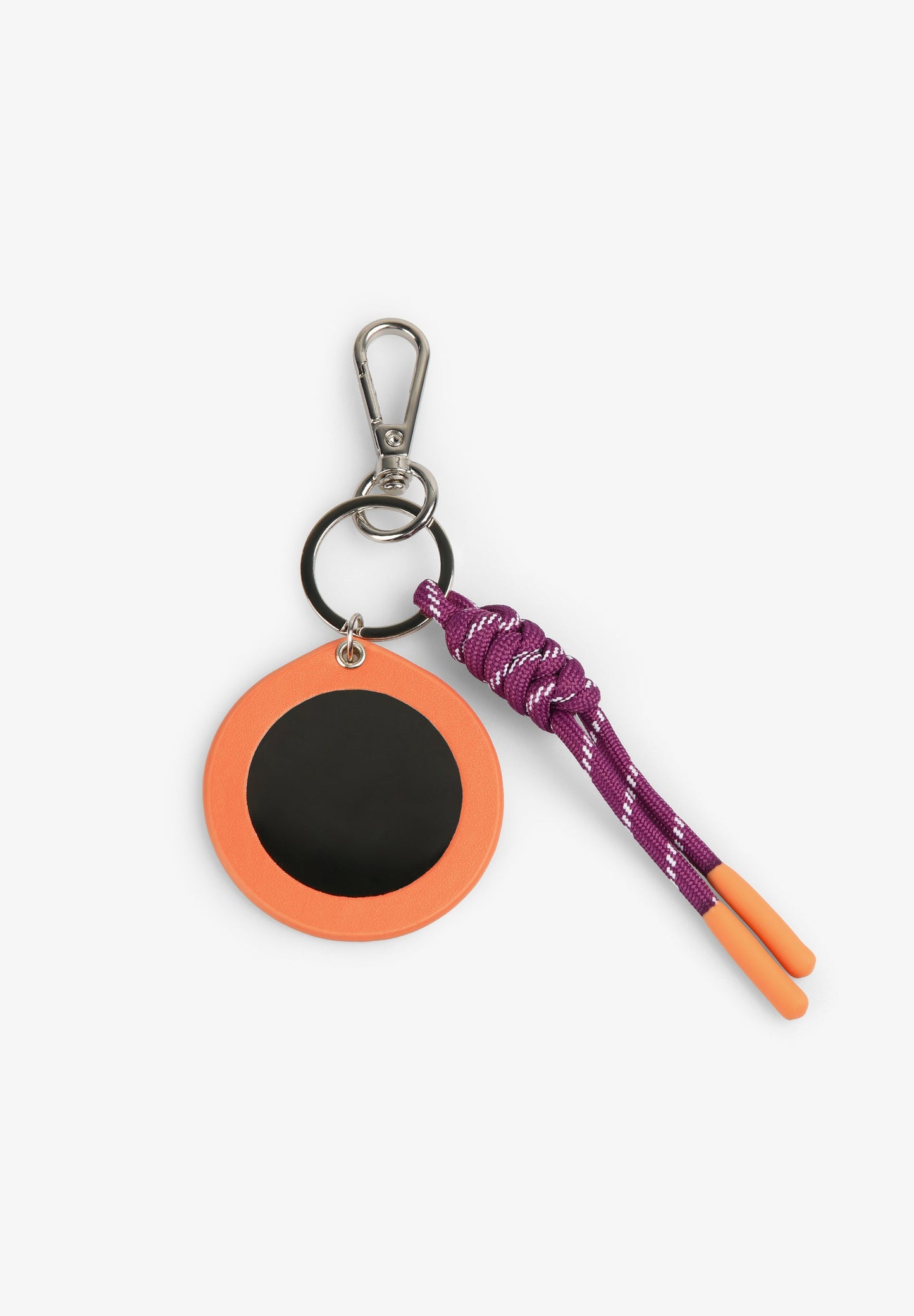 PLATE KEYCHAIN WITH LOGO