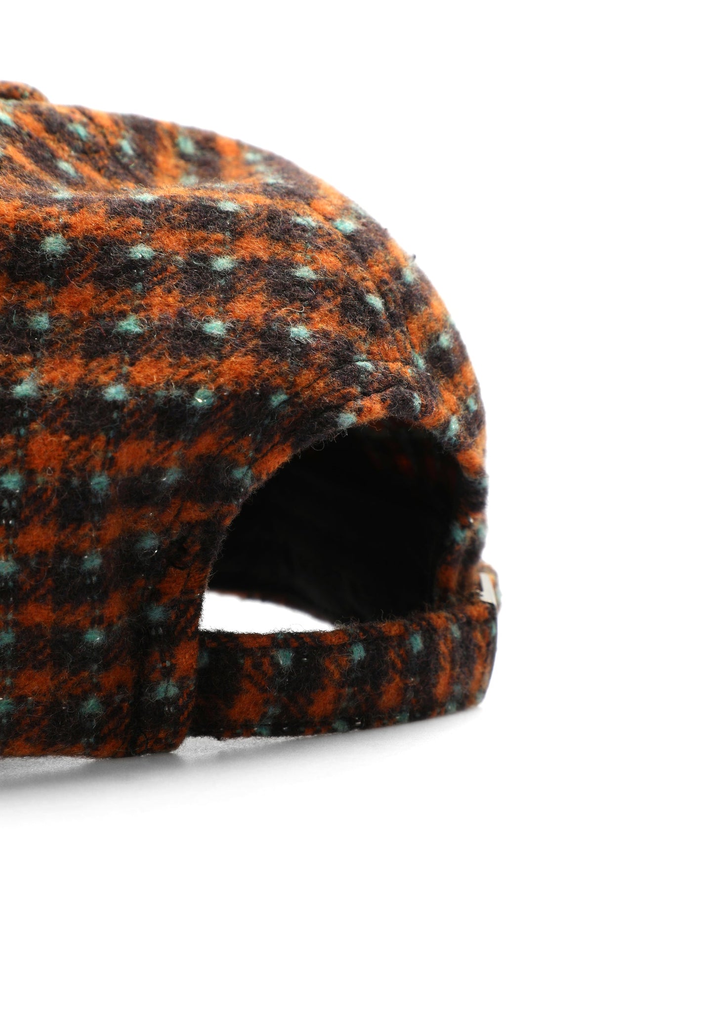 ORANGE CHECK CAP