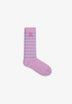 STRIPED LUREX SOCKS