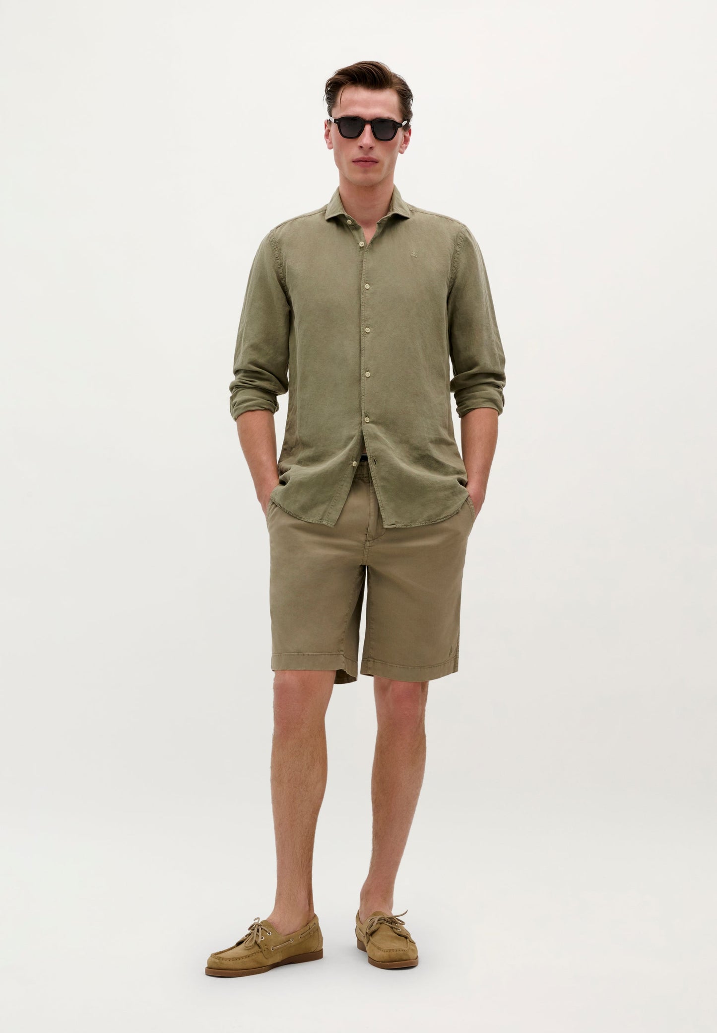 CLASSIC COTTON BERMUDA SHORTS