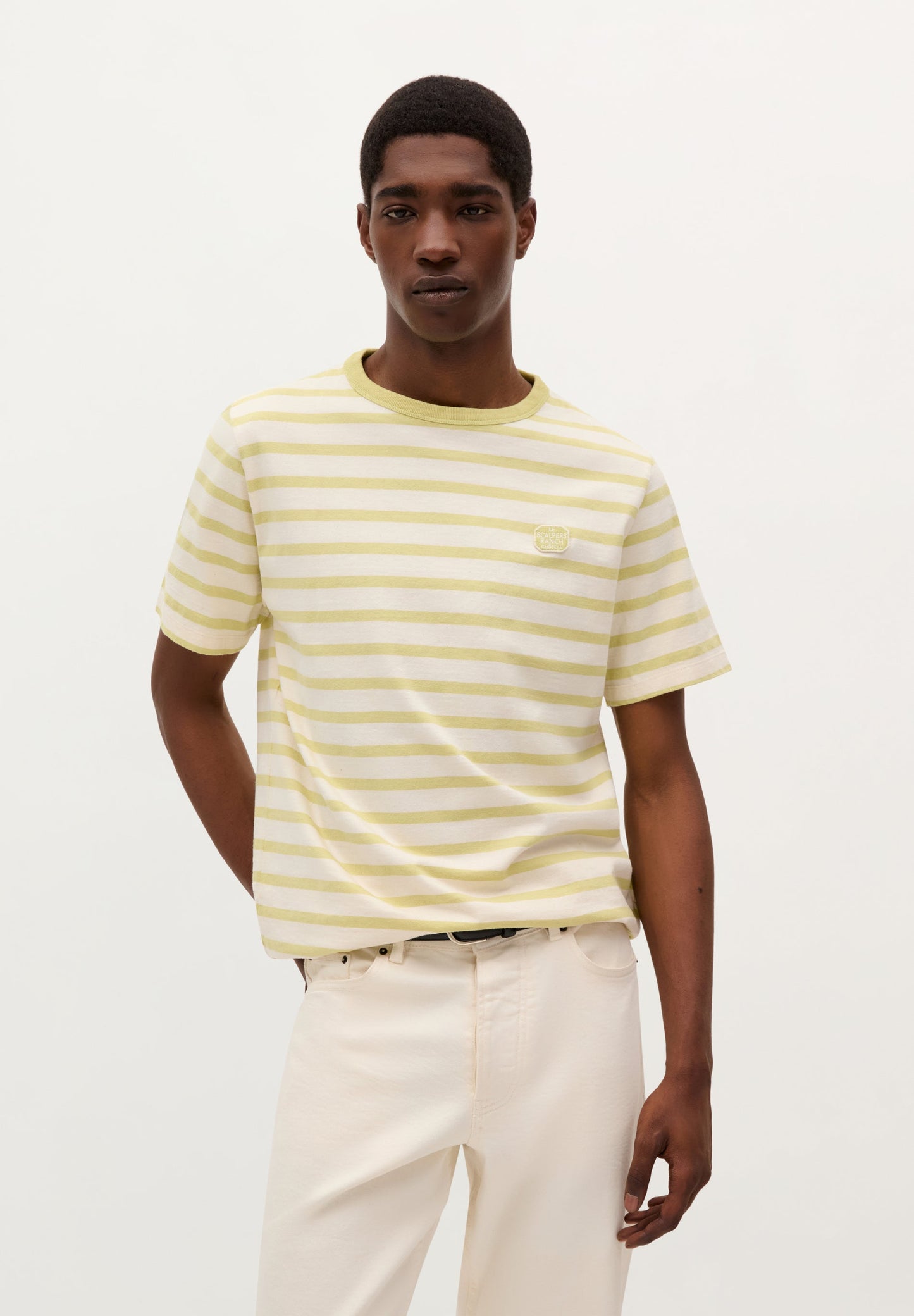 STRIPED RUSTIC T-SHIRT