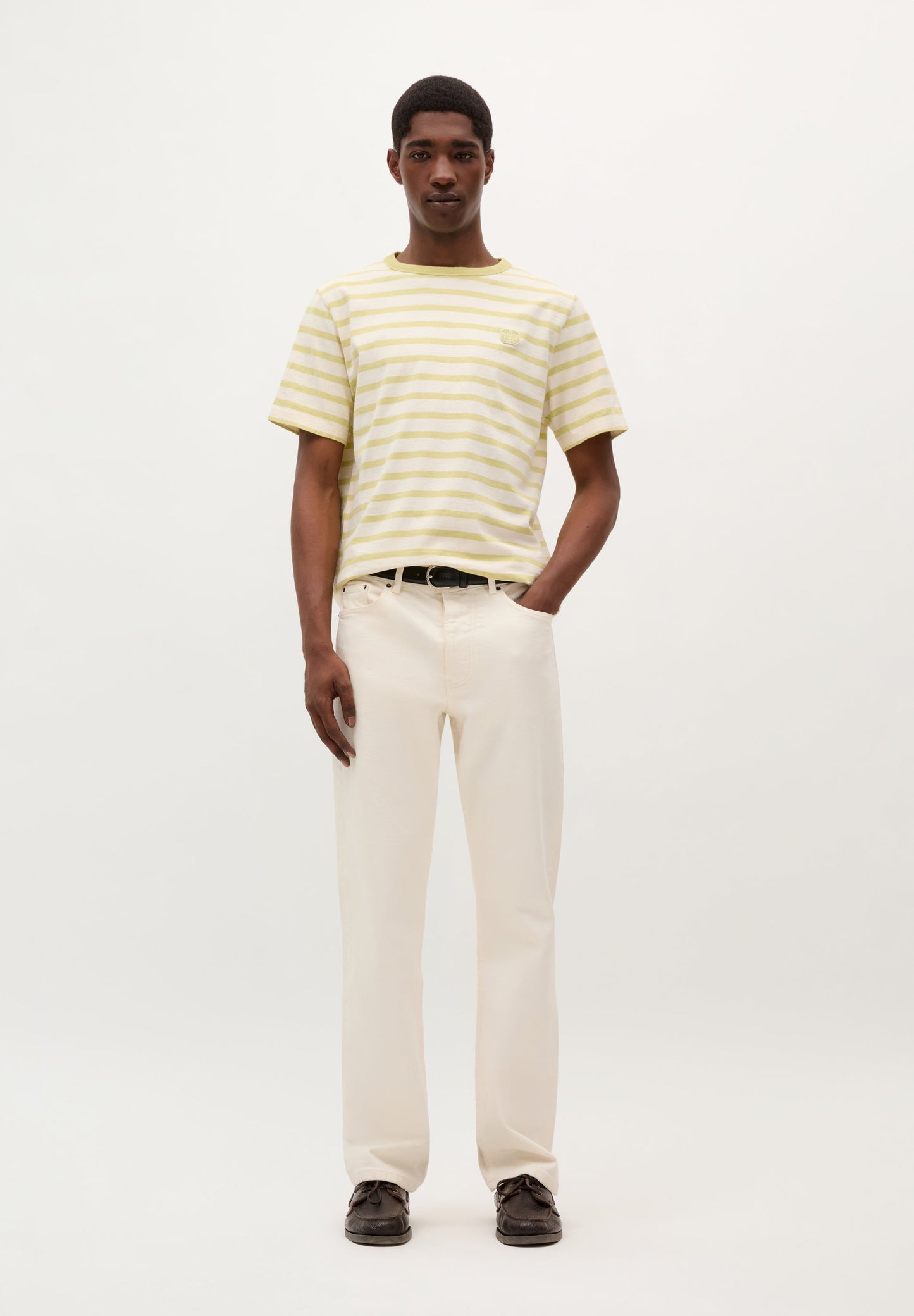 STRIPED RUSTIC T-SHIRT