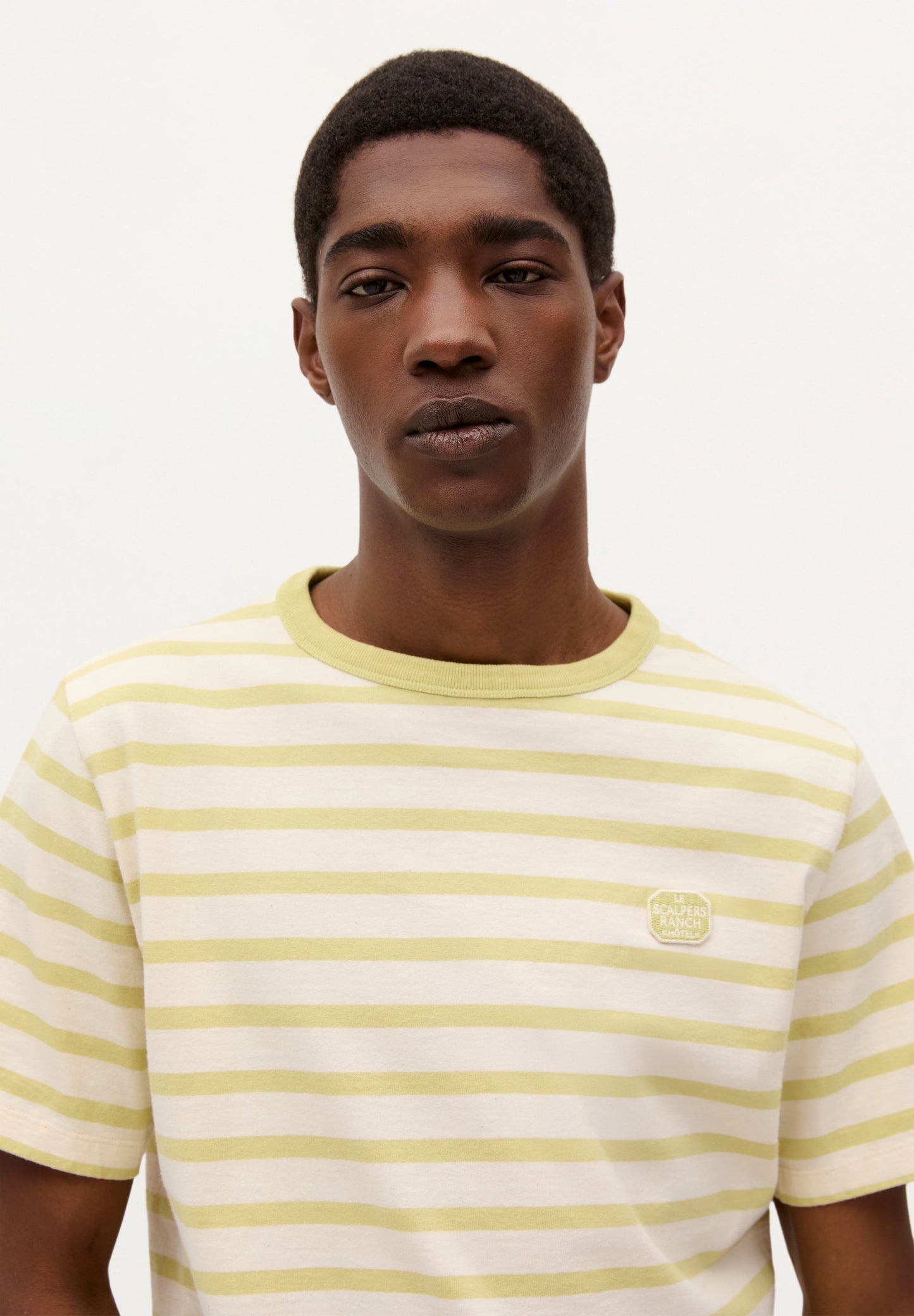 STRIPED RUSTIC T-SHIRT