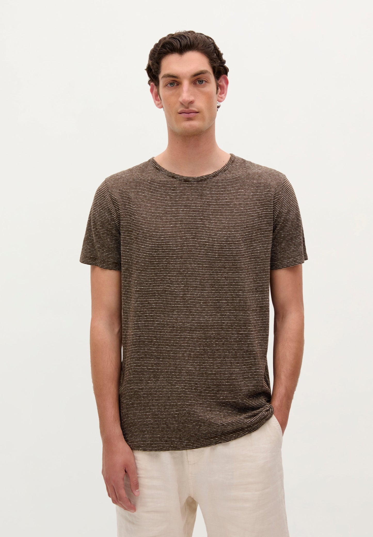 SCCOUNTRY LINEN STRIPED TEE
