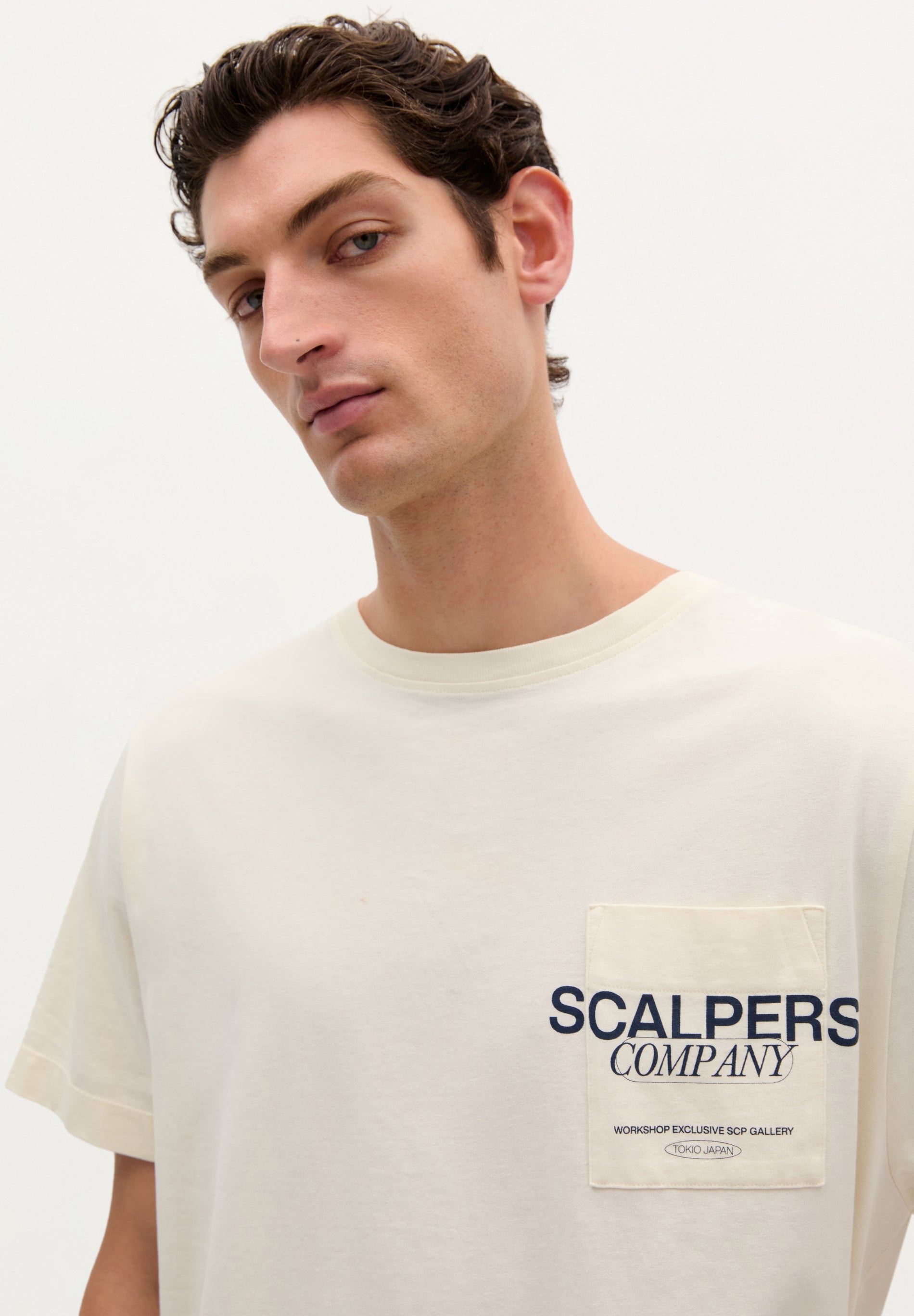 PRINT POCKET T-SHIRT