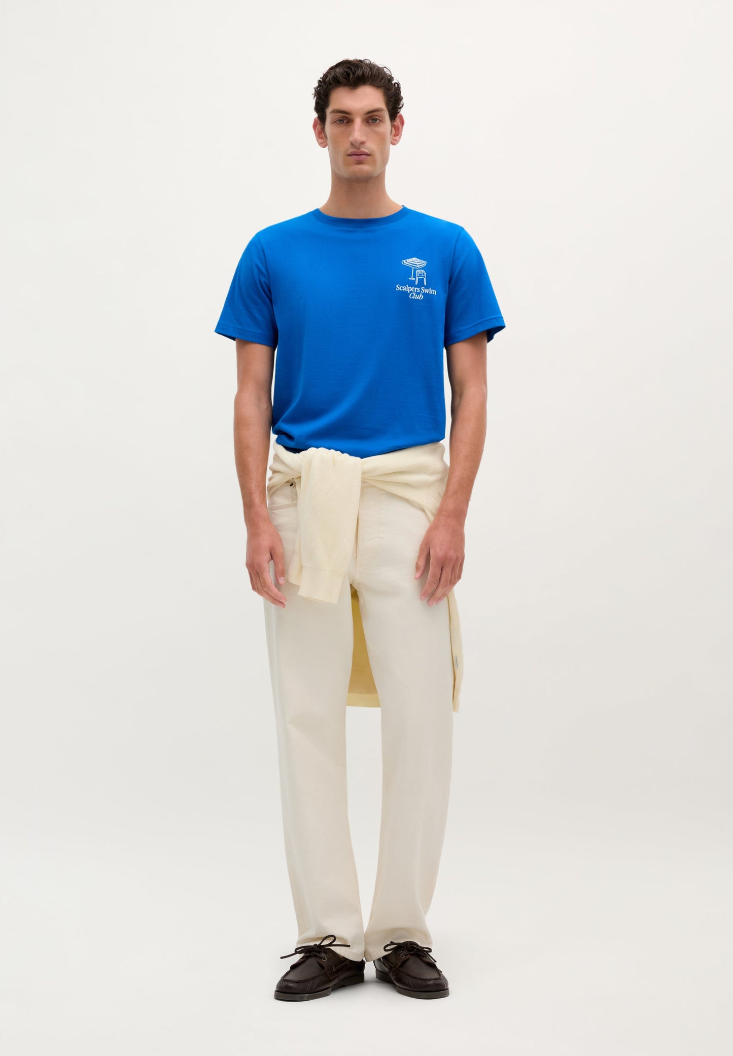 T-SHIRT WITH CLUB PRINT ON THE BACK