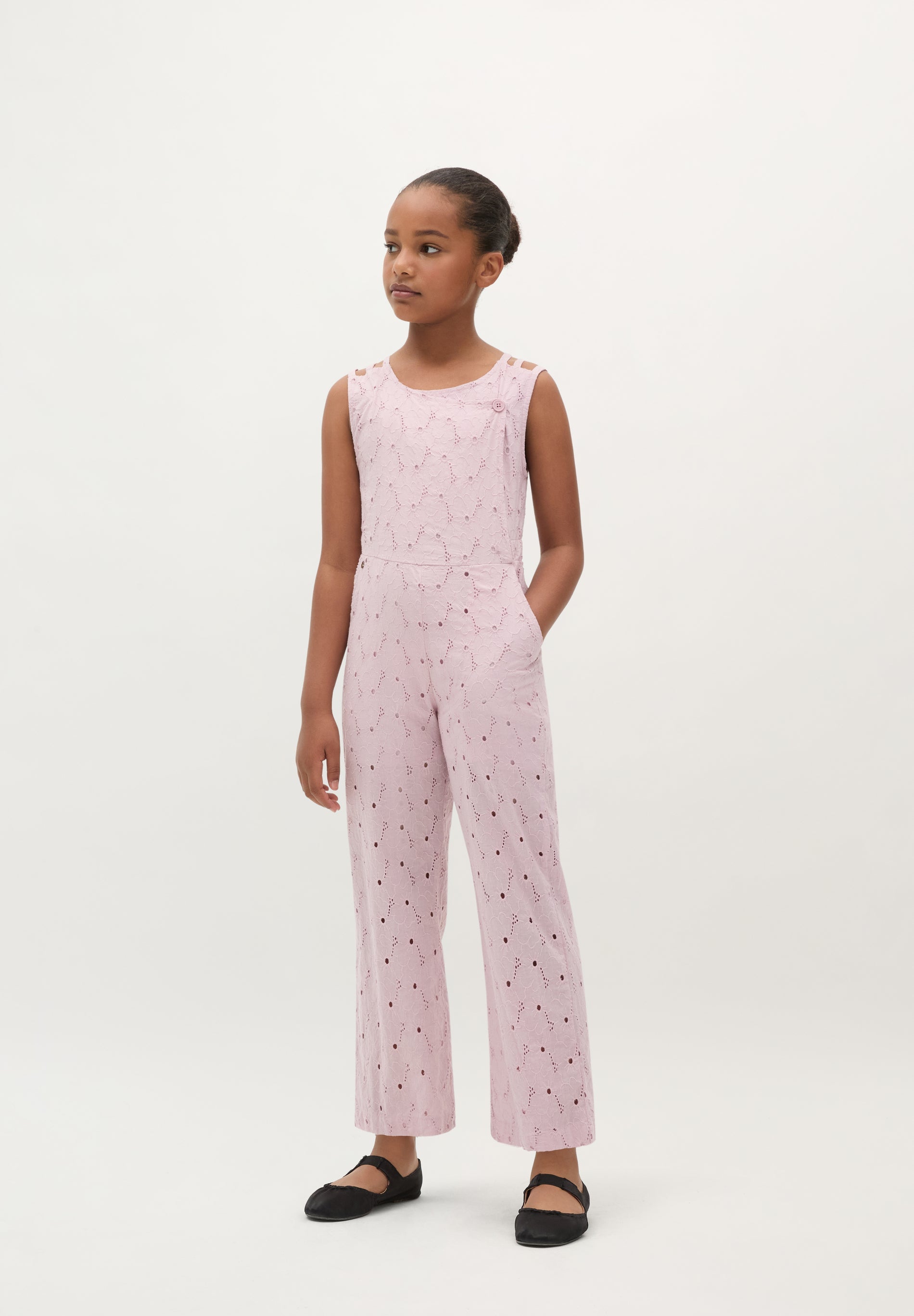 EMBROIDERED JUMPSUIT