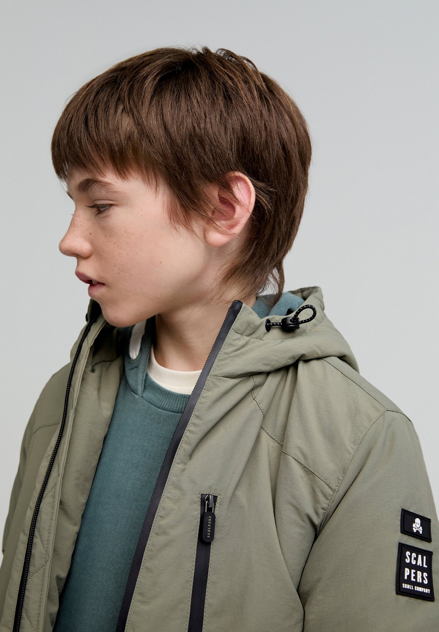 PARKA WITH PATCH POCKETS