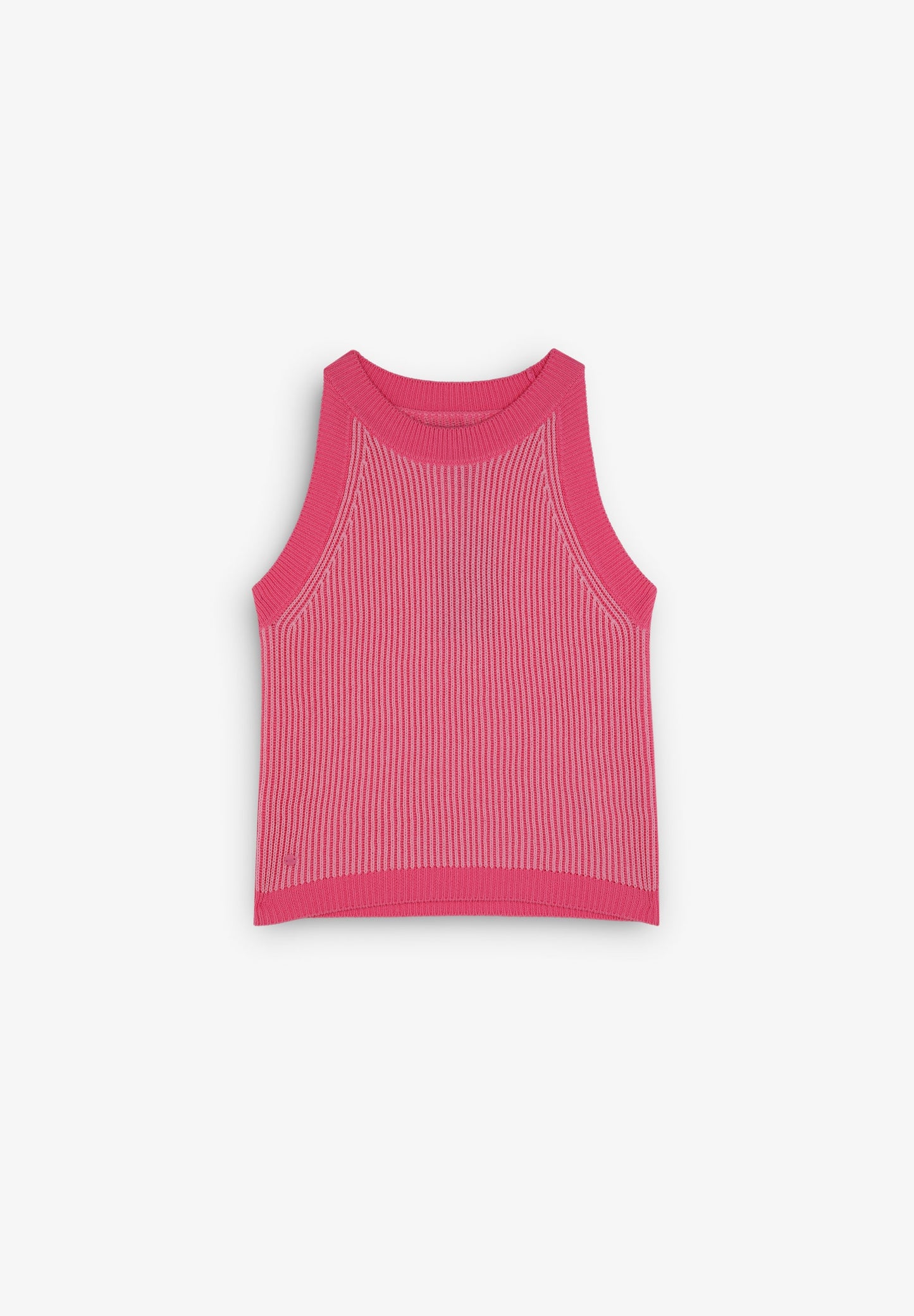 CHUNKY KNIT RIBBED TOP