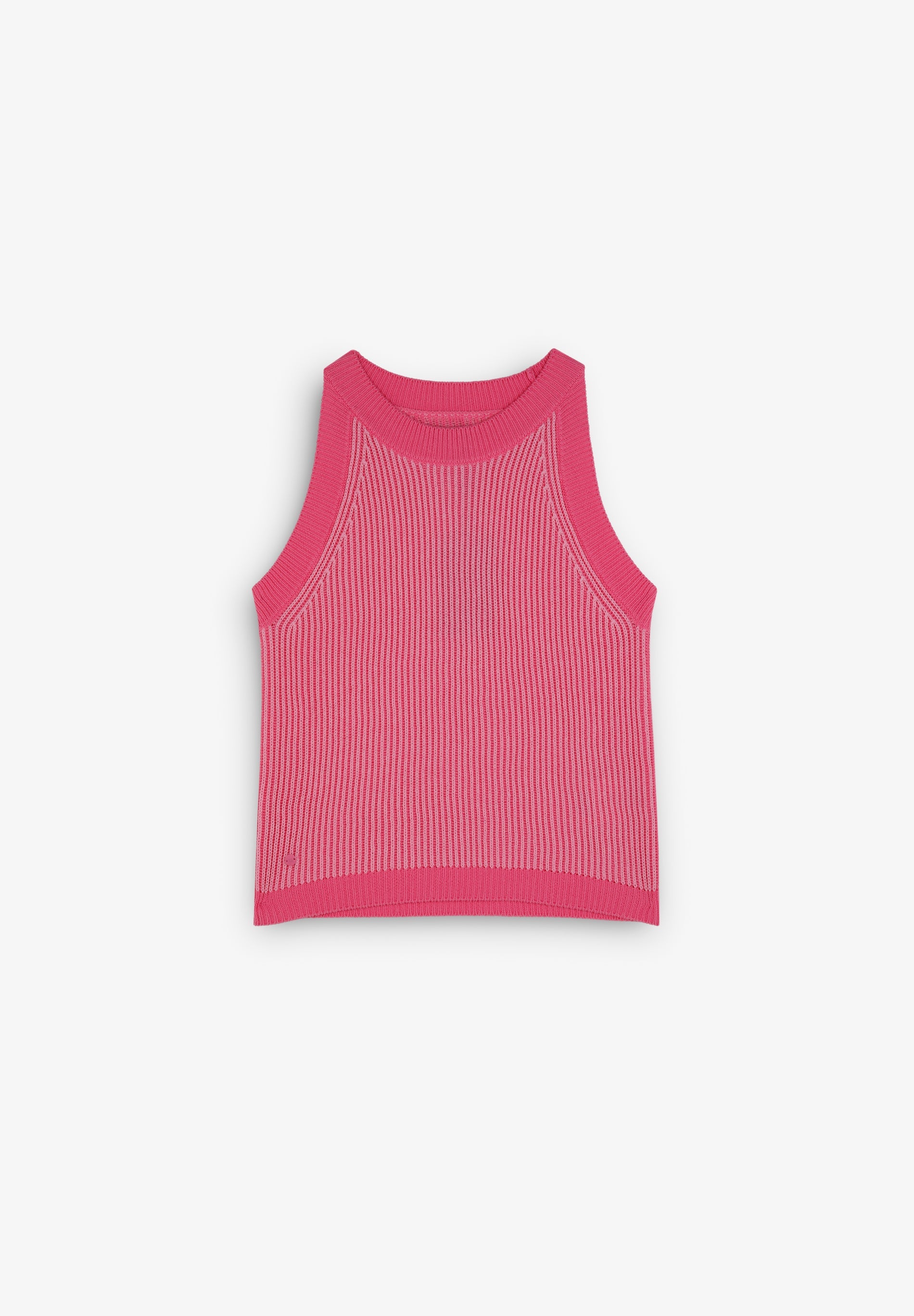 CHUNKY KNIT RIBBED TOP