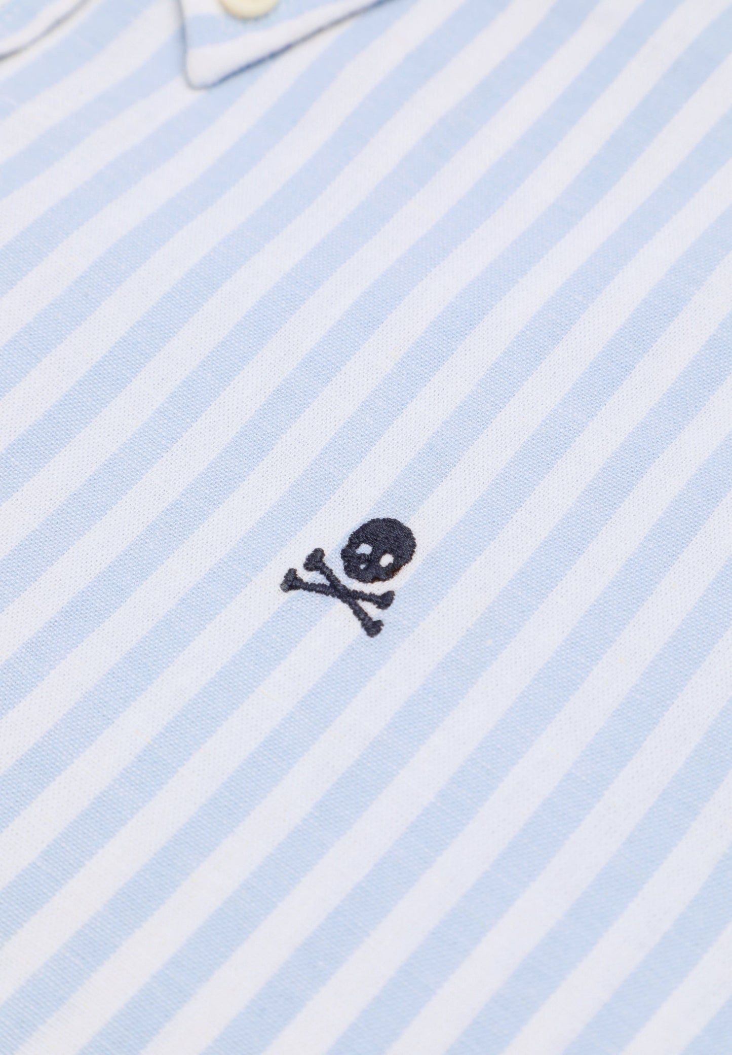 STRIPE SHIRT WITH BUTTON-DOWN COLLAR