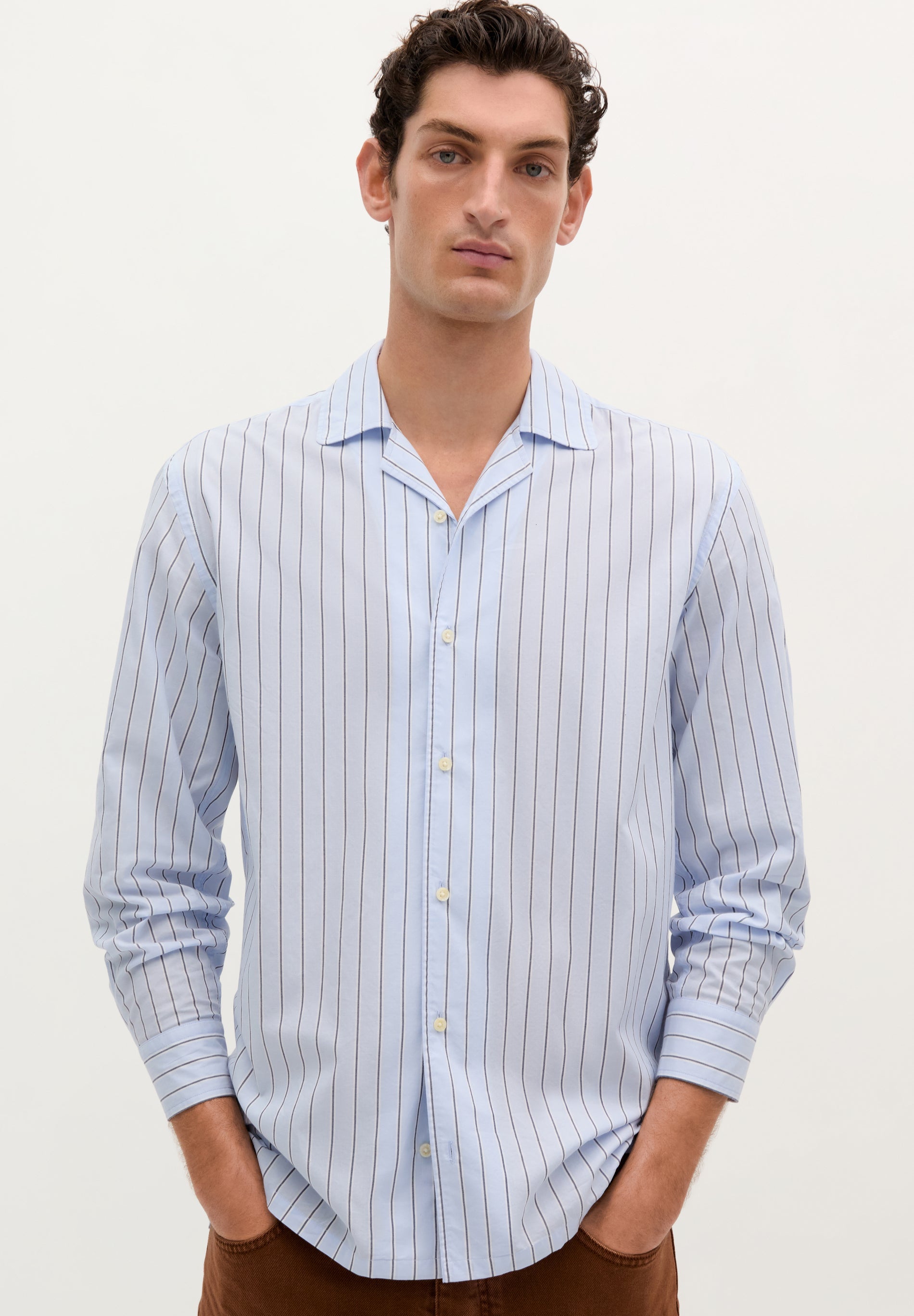 STRIPED 100% COTTON SHIRT