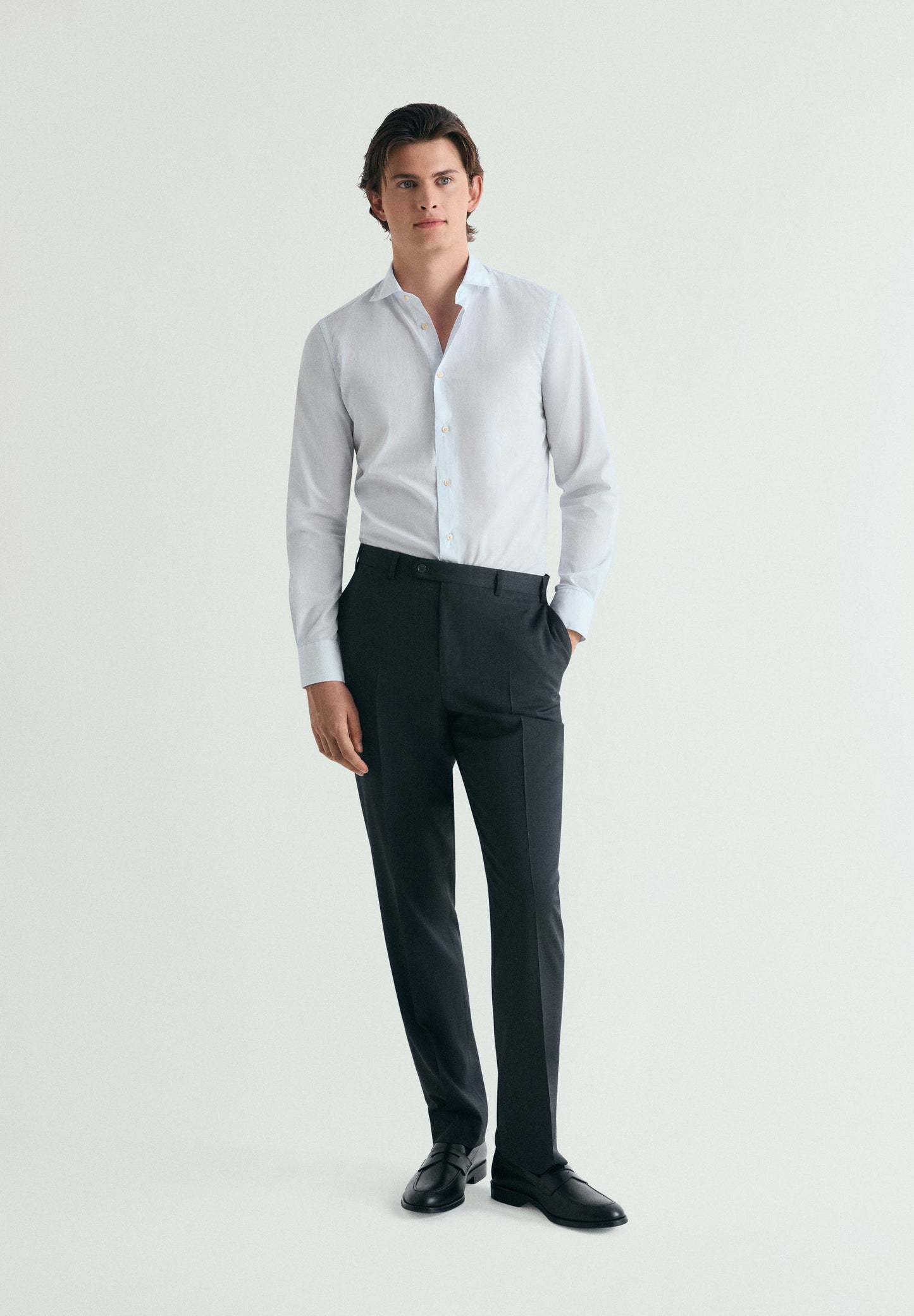 PREMIUM MICRO STRIPE DRESS SHIRT