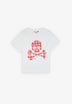 GINGHAM PRINT T-SHIRT
