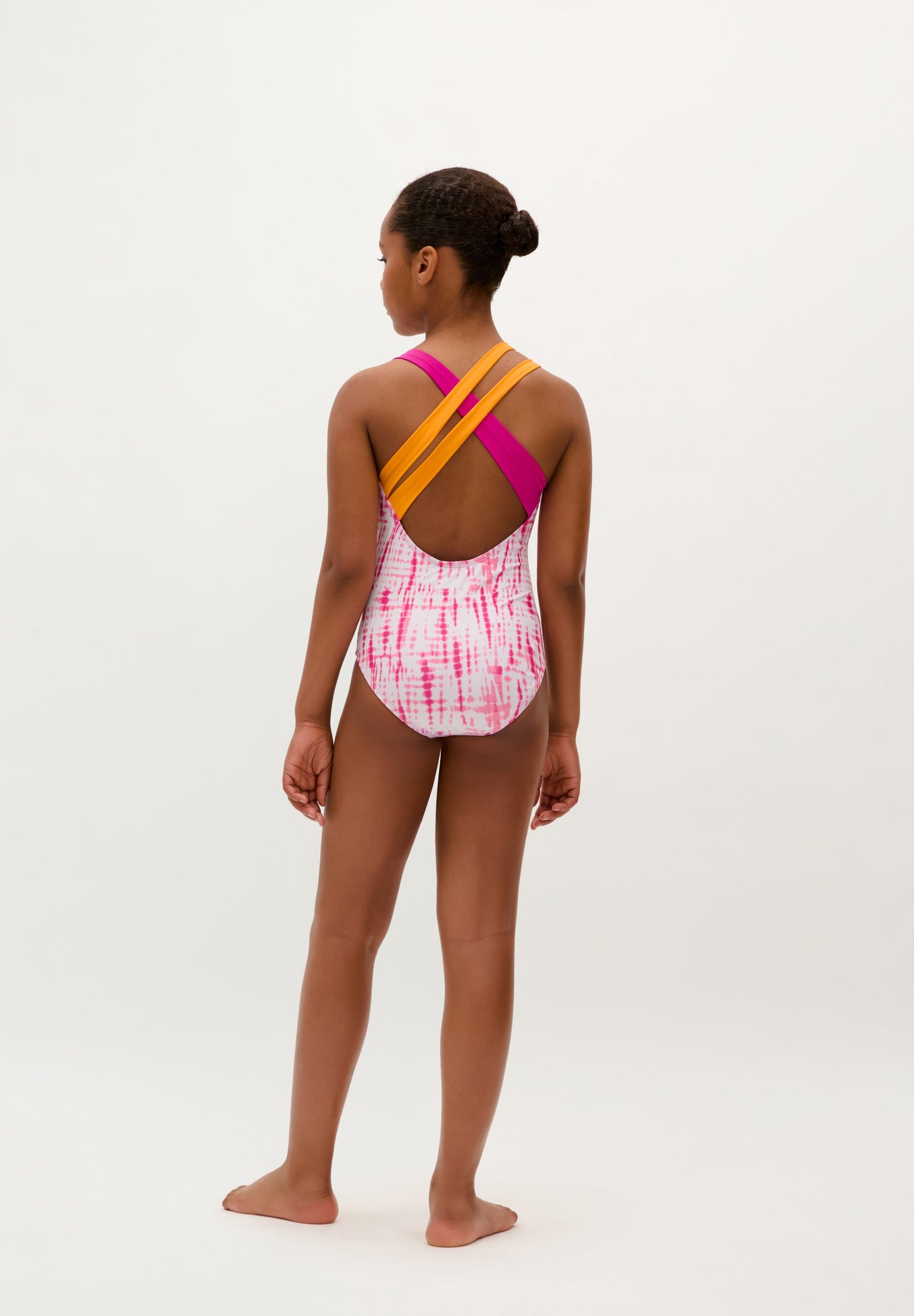 PRINTED SWIMSUIT WITH STRAPS