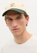 CAP EMBROIDERED WITH CONTRAST DETAILS