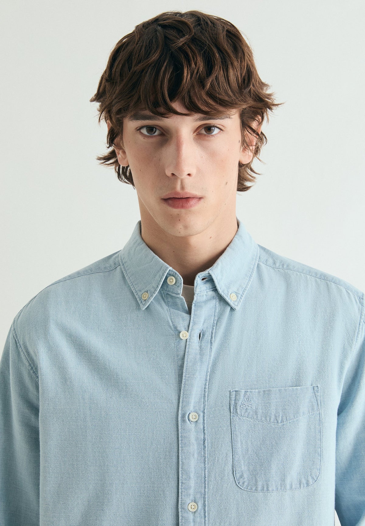 REGULAR FIT DENIM SHIRT
