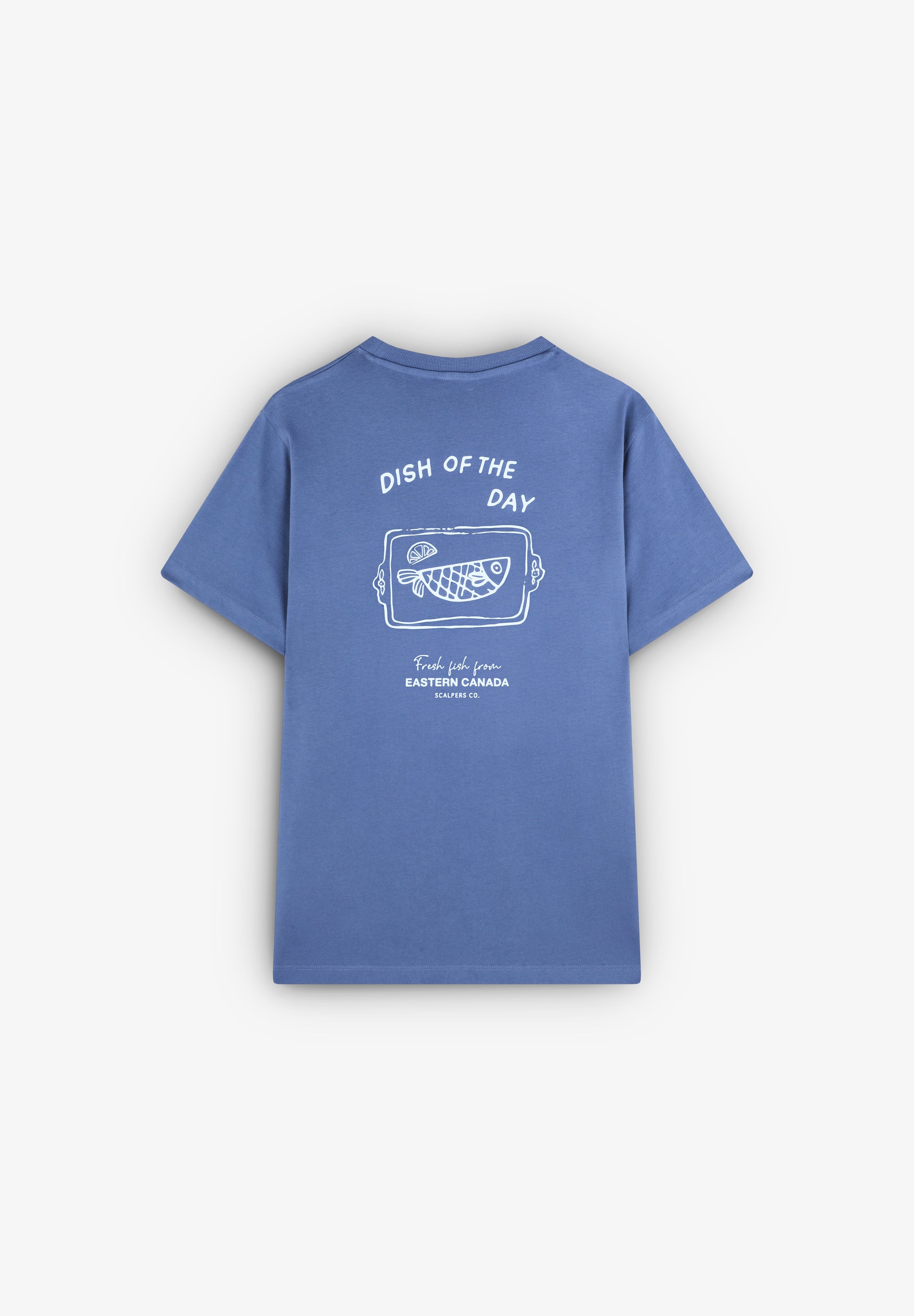 CONTRAST PRINT T-SHIRT