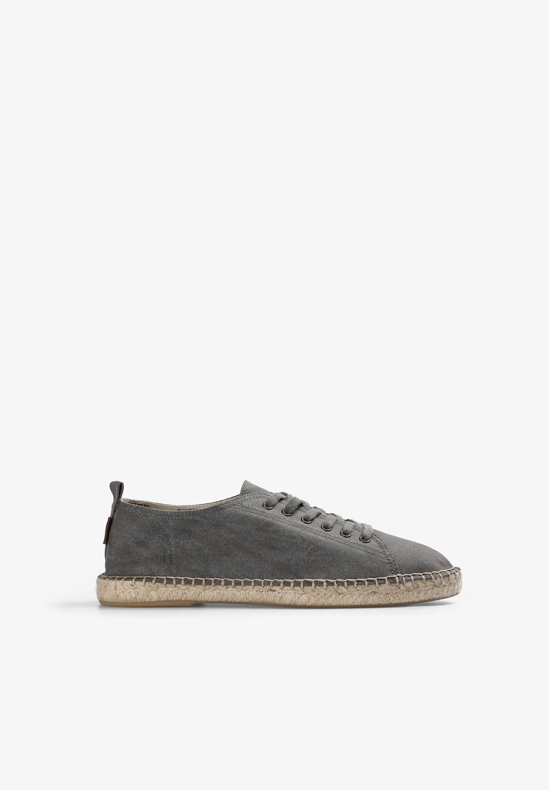 KNIT LACE-UP ESPADRILLES