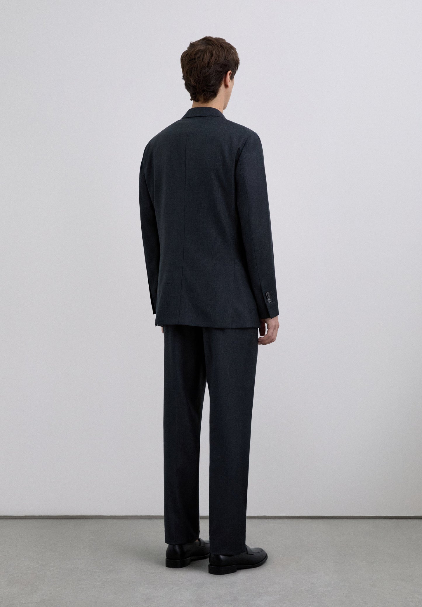 WOOL SUIT TROUSERS