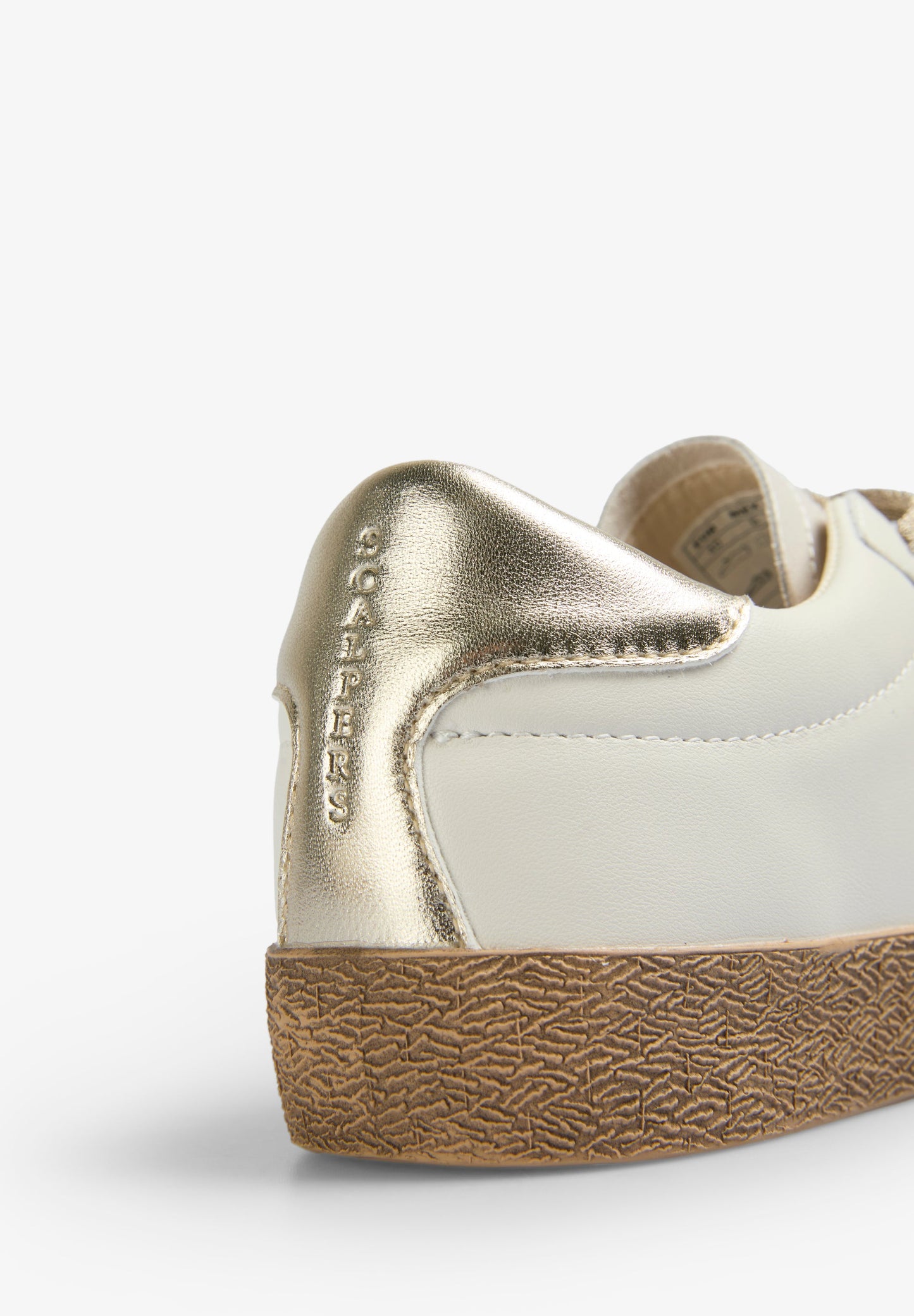 LOW TOP SNEAKERS WITH METALLIC SKULL